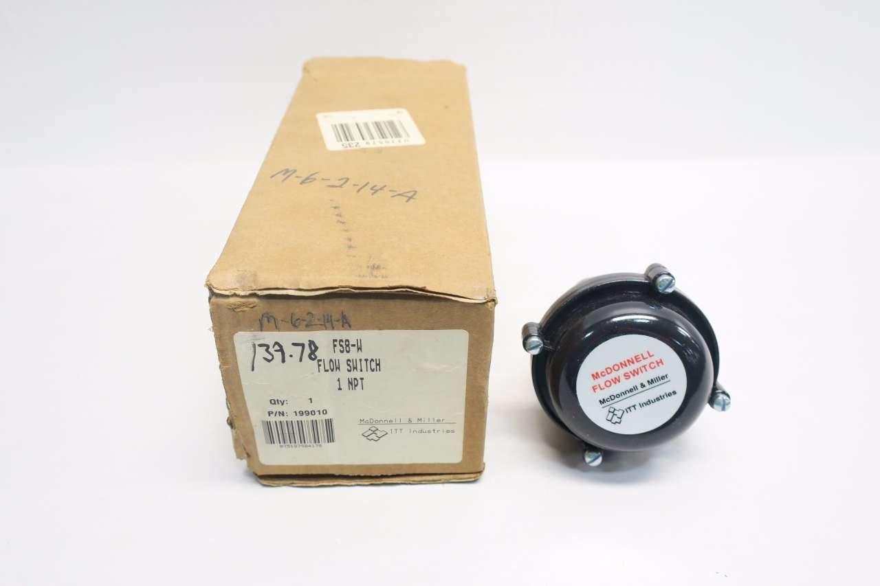 McDonnell & Miller FS8-W Flow Switch 1