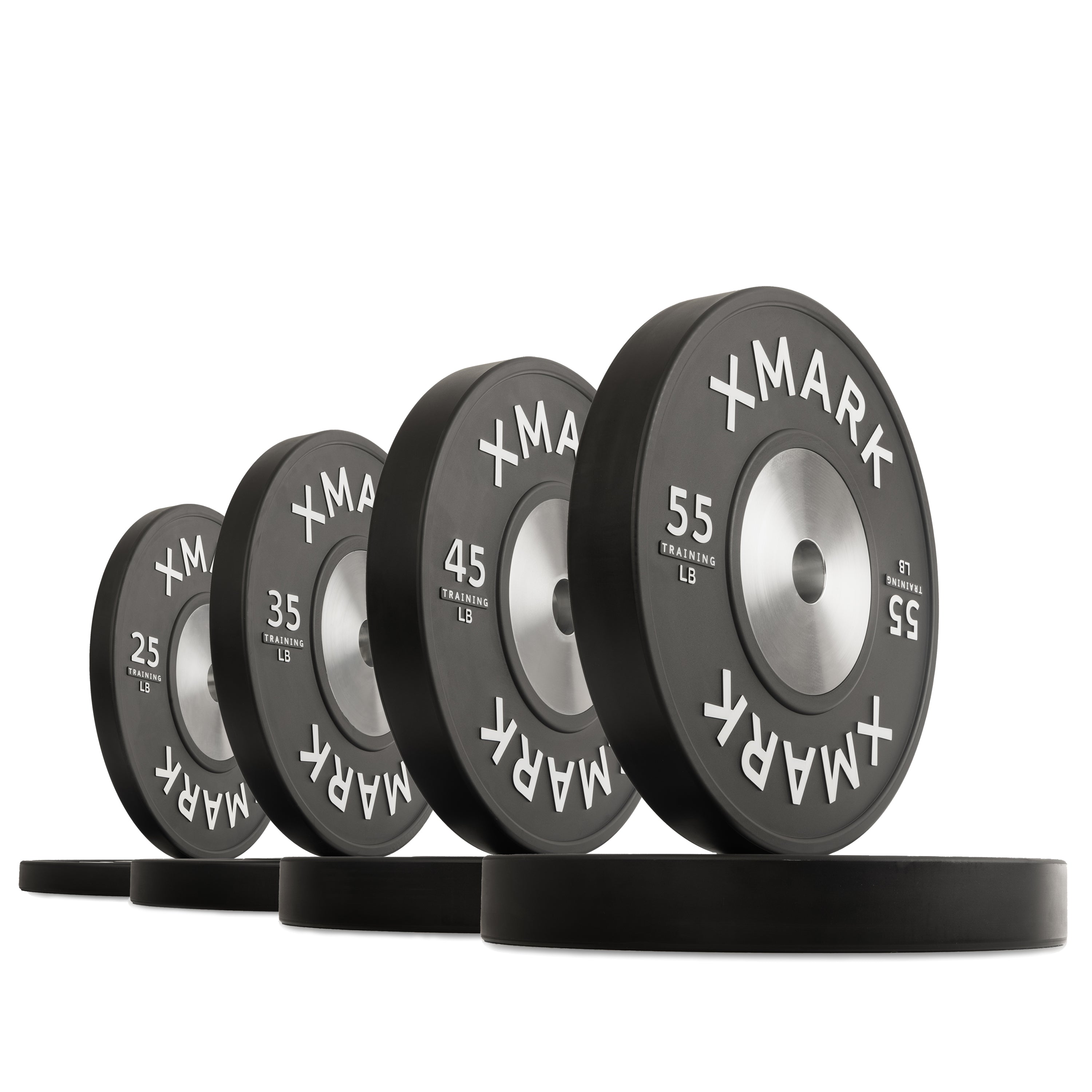 Premium Black IWF Training Bumpers (LB) - Olympic Weightlifting Plates for CrossFit, Powerlifting & Home Gym - Pairs and Sets Available