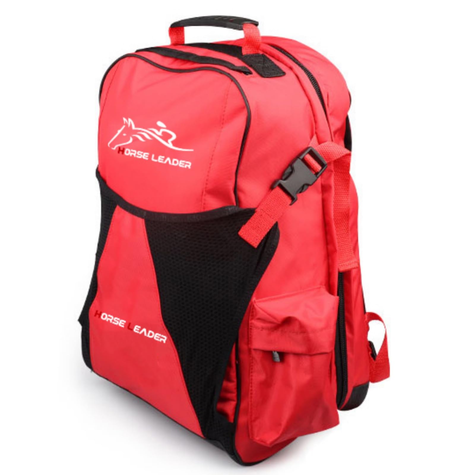 TerkCo Equestrian Backpack for Adults - Waterproof Oxford Horse Riding Bag with Helmet Holder & Boot Storage - Perfect for Trail Riding, Horse Shows & Stable Organization