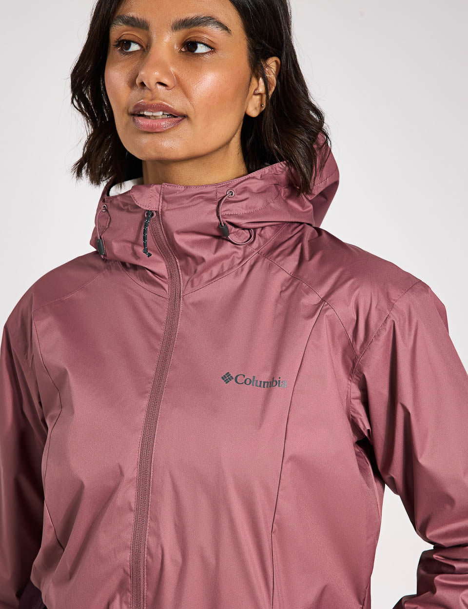 Waterproof Jacket for Men & Women - Inner Limits III Raincoat in Fig/Moonvista | Outdoor Hiking, Camping & Travel Gear