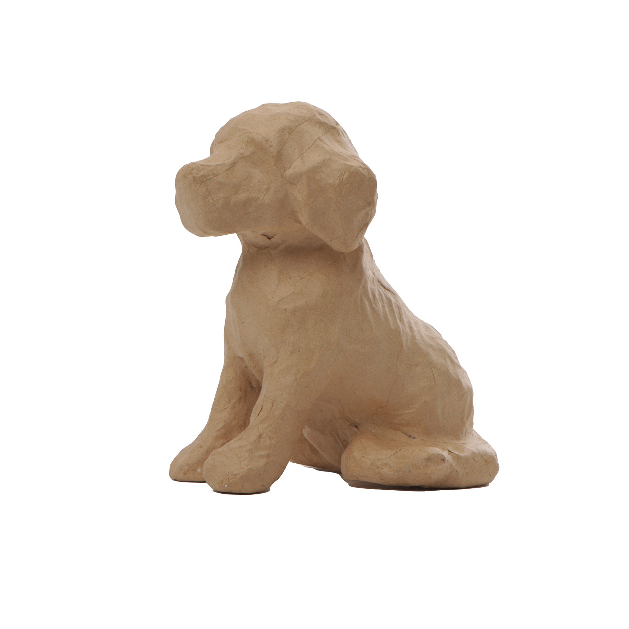 3D Papier Mâché Dog Shape - DIY Craft Sculpture for Kids & Adults - Perfect for Home Decor, School Projects, and Party Favors