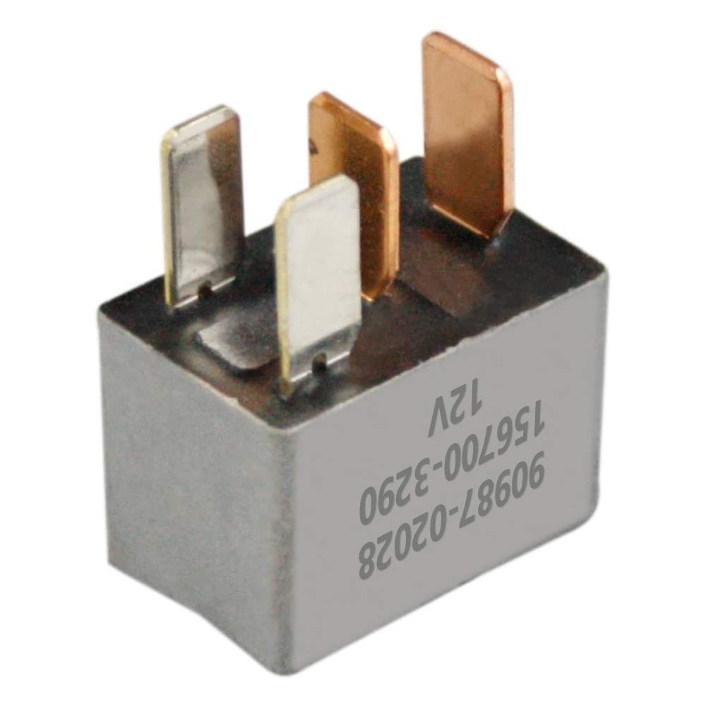 A/C Clutch Fan Relay 90987-02028 - High Performance Auto AC Cooling System Relay - Perfect for Toyota, Lexus & Scion Vehicles - Keep Your Car Cool in Summer Heat