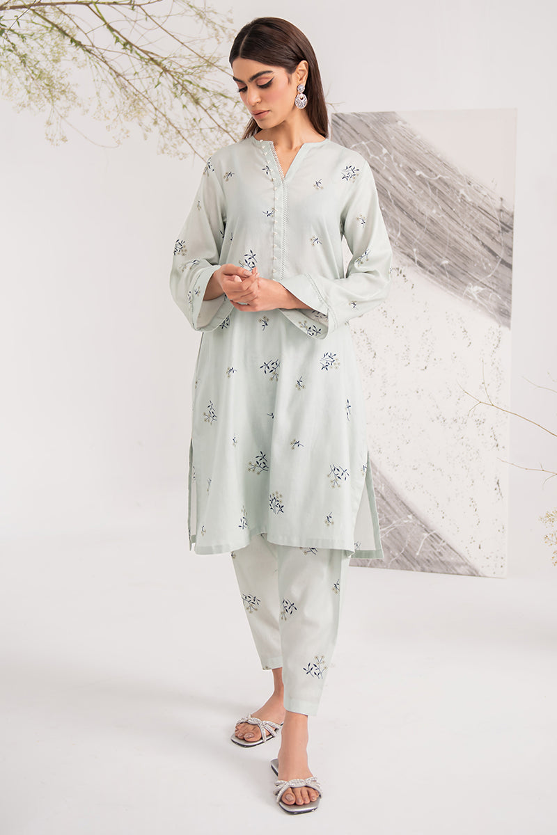 Premium CELADON 2-Piece Outfit Set - Stylish Shirt & Comfortable Trousers for Men | Perfect for Office Wear, Business Meetings & Smart Casual Occasions