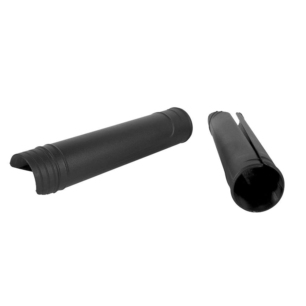 Motorcycle Upper Fork Guards - High Impact Resistance Plastic Wraps for Dirt Bike | Compatible with Yamaha, Kawasaki, Husqvarna (Black) | Off-Road Protection & Style Upgrade