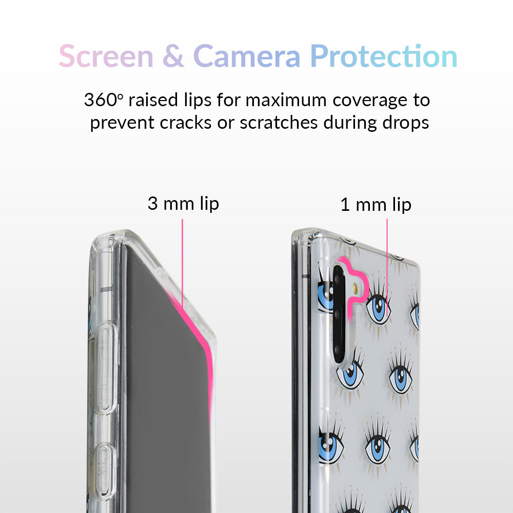 Evil Eye Protection Samsung Galaxy Phone Case - Stylish & Durable Cover for Good Luck Charm | Perfect for Travel, Daily Use & Gift Giving