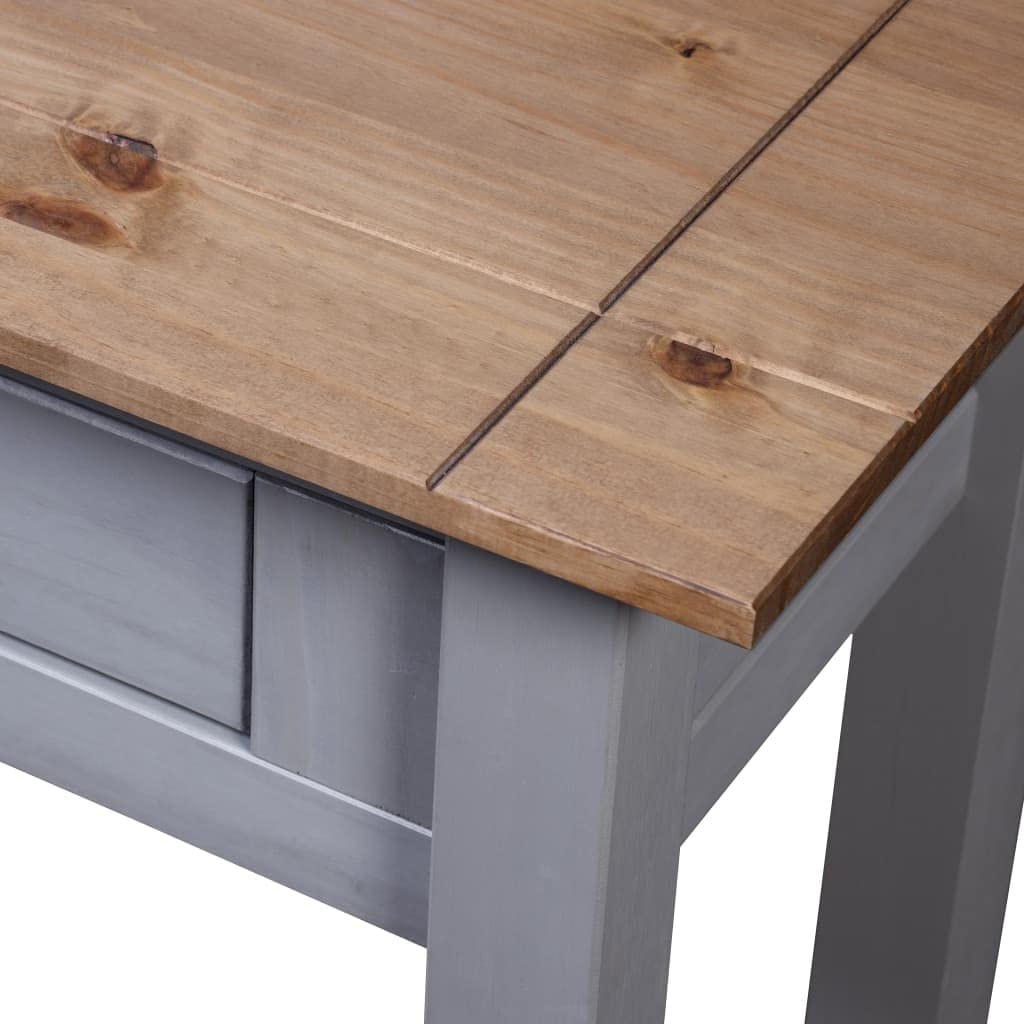 Modern Wooden Writing Computer Desk with 2 Storage Drawers - 43.3