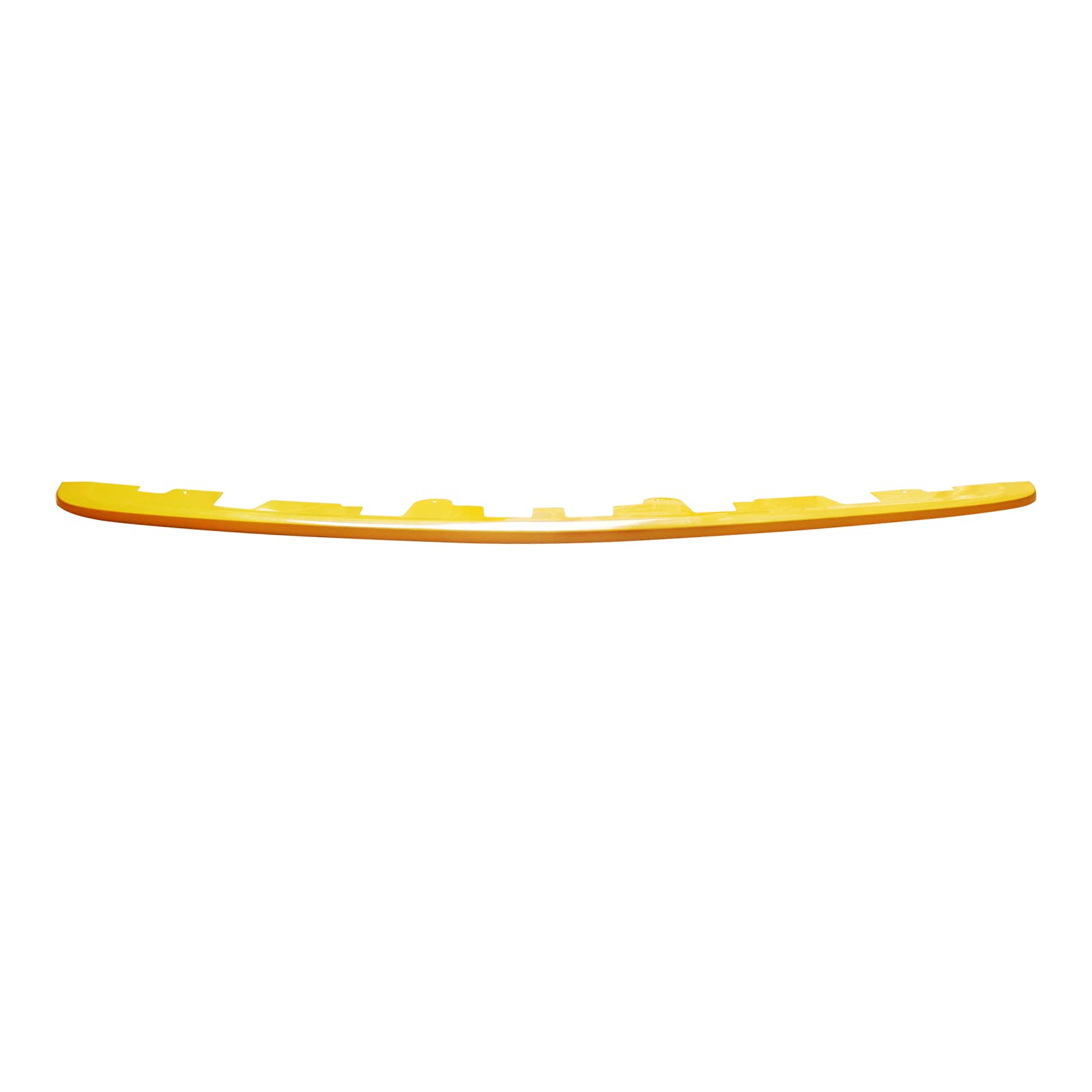 ABS Front Bumper Lip Spoiler Splitter for 2010-2021 Dodge Challenger Widebody Hellcat - Yellow Body Kit Upgrade for Enhanced Aerodynamics & Street Racing Style