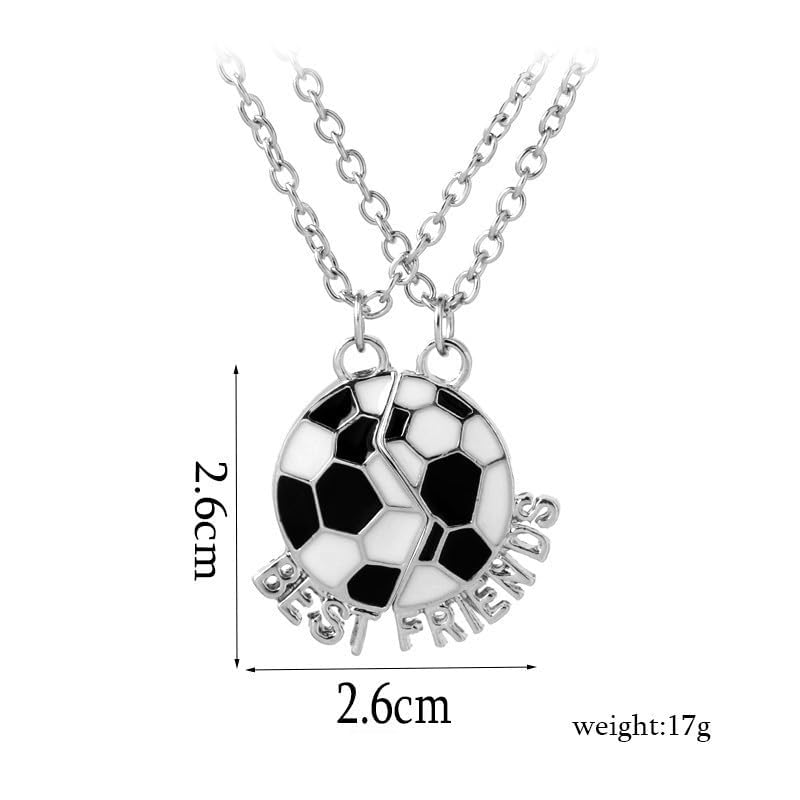 Best Friend Necklace Set for 2 - Matching Heart Pendant Jewelry for Women & Girls | Friendship Gifts for BFF, Christmas, Birthday | Perfect for Bestie Duos, Sister Gifts & Couple Jewelry | Wear Daily, Special Occasions & Photo Shoots