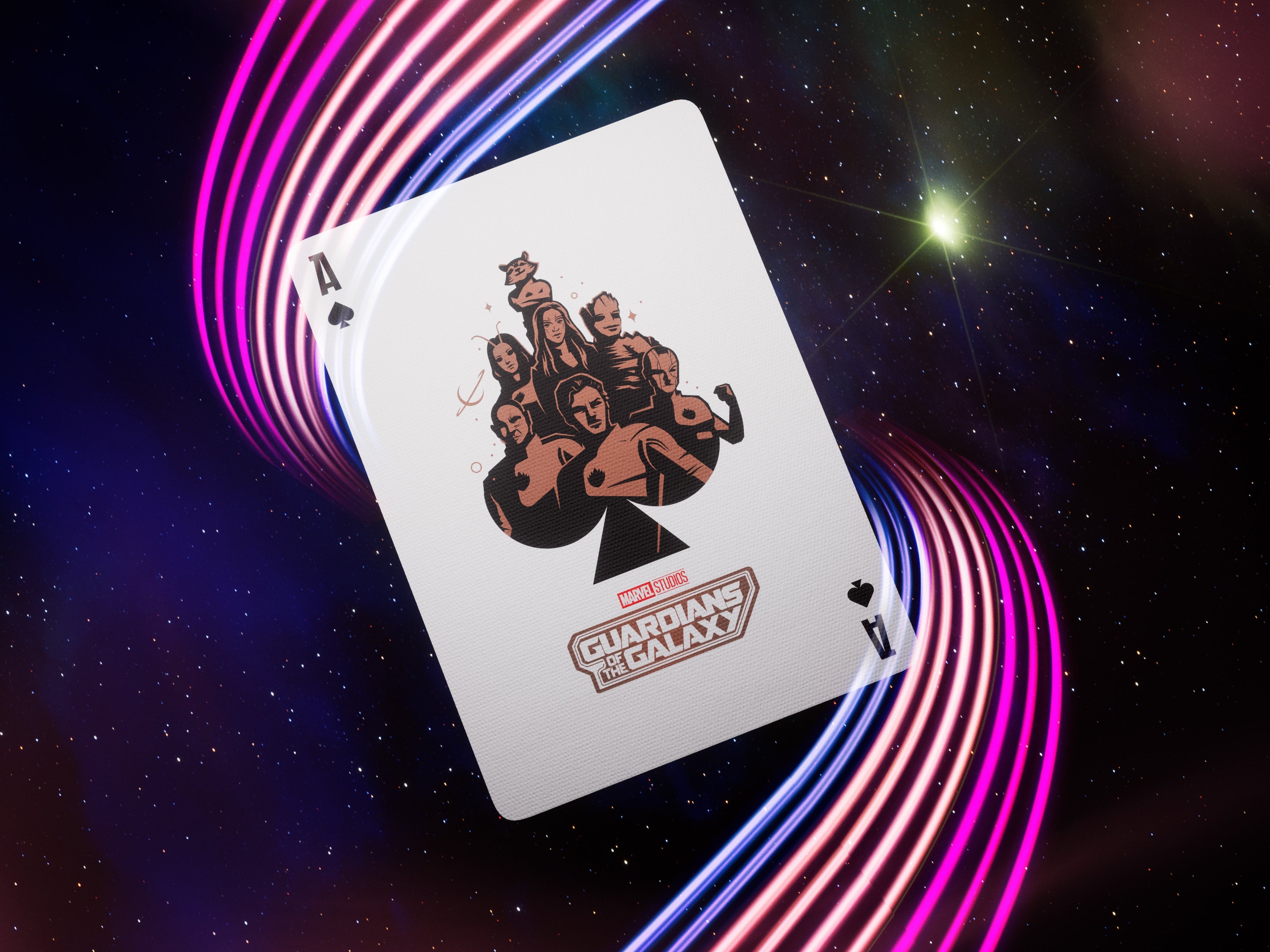 Guardians of the Galaxy Marvel Playing Cards - 52 Deck with Premium Quality for Collectors & Game Nights - Perfect for Movie Fans, Poker, Blackjack & Gift Giving