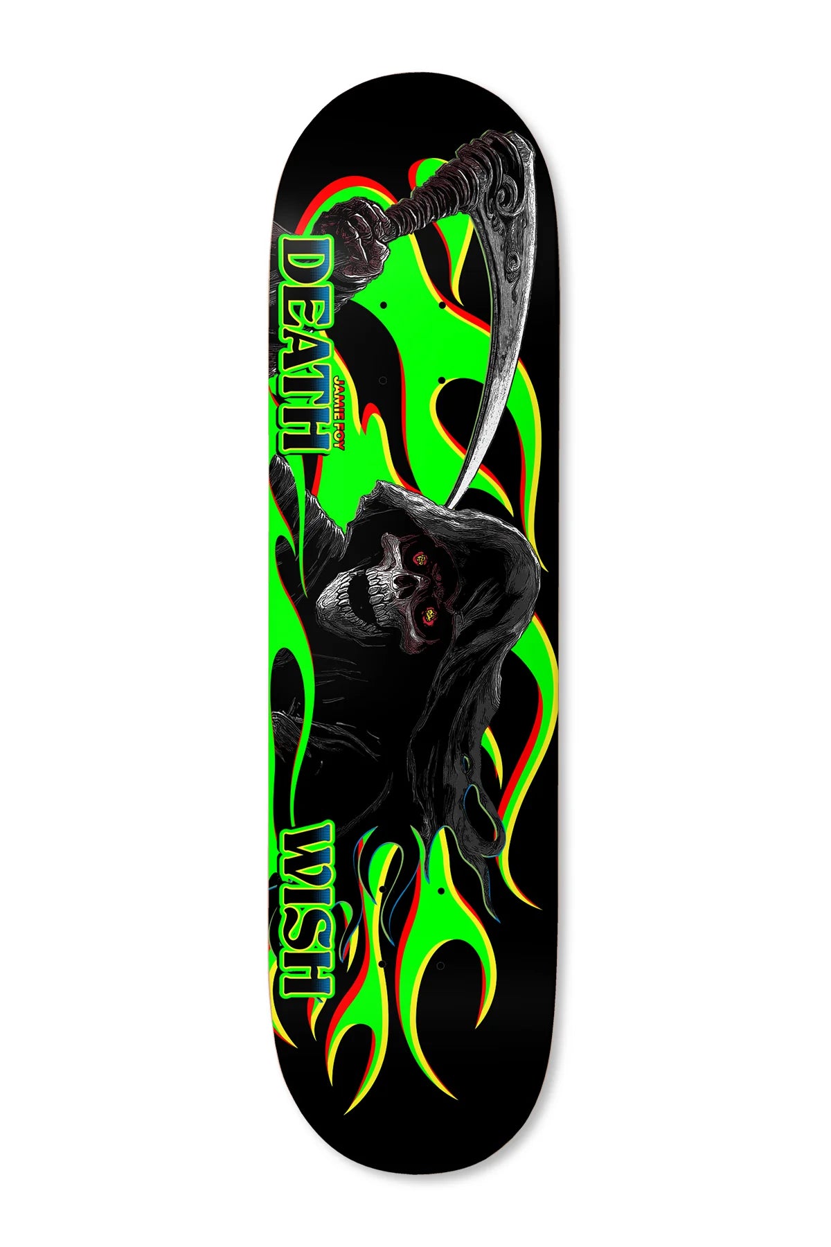 Deathwish Jamie Foy Highway Man Twin Skateboard Deck 8.5