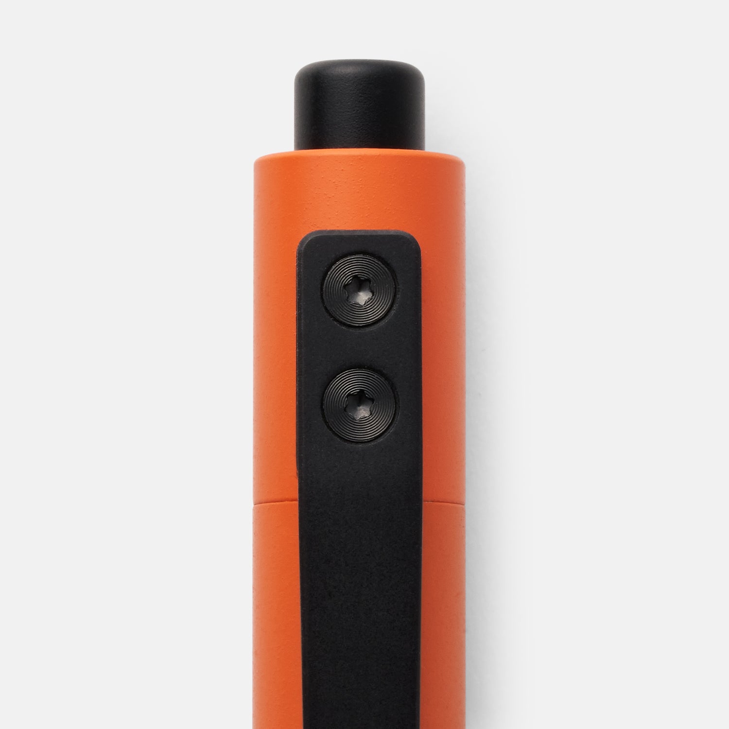 The Ridge Click Pen - Premium Titanium EDC Pen with Smooth Click Mechanism, Basecamp Orange - Perfect for Everyday Carry, Office Use, and Outdoor Adventures