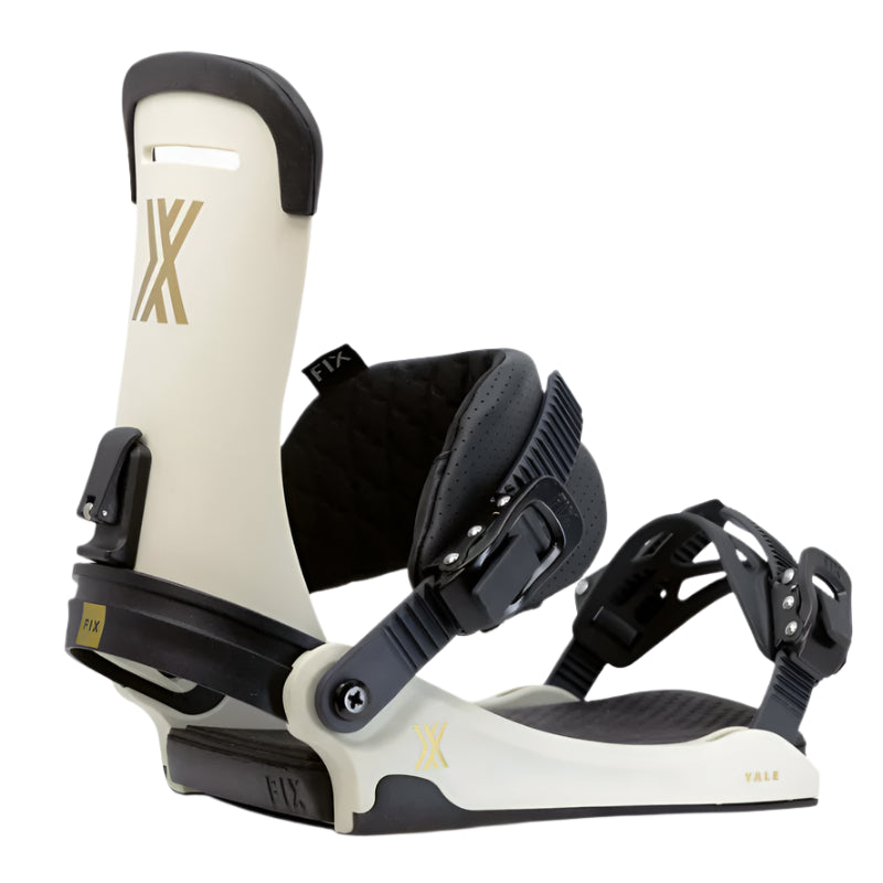 2024 Fix Yale Snowboard Bindings - High-Performance Snowboard Bindings for All-Mountain & Freestyle Riding - Perfect for Powder, Park & Backcountry Adventures
