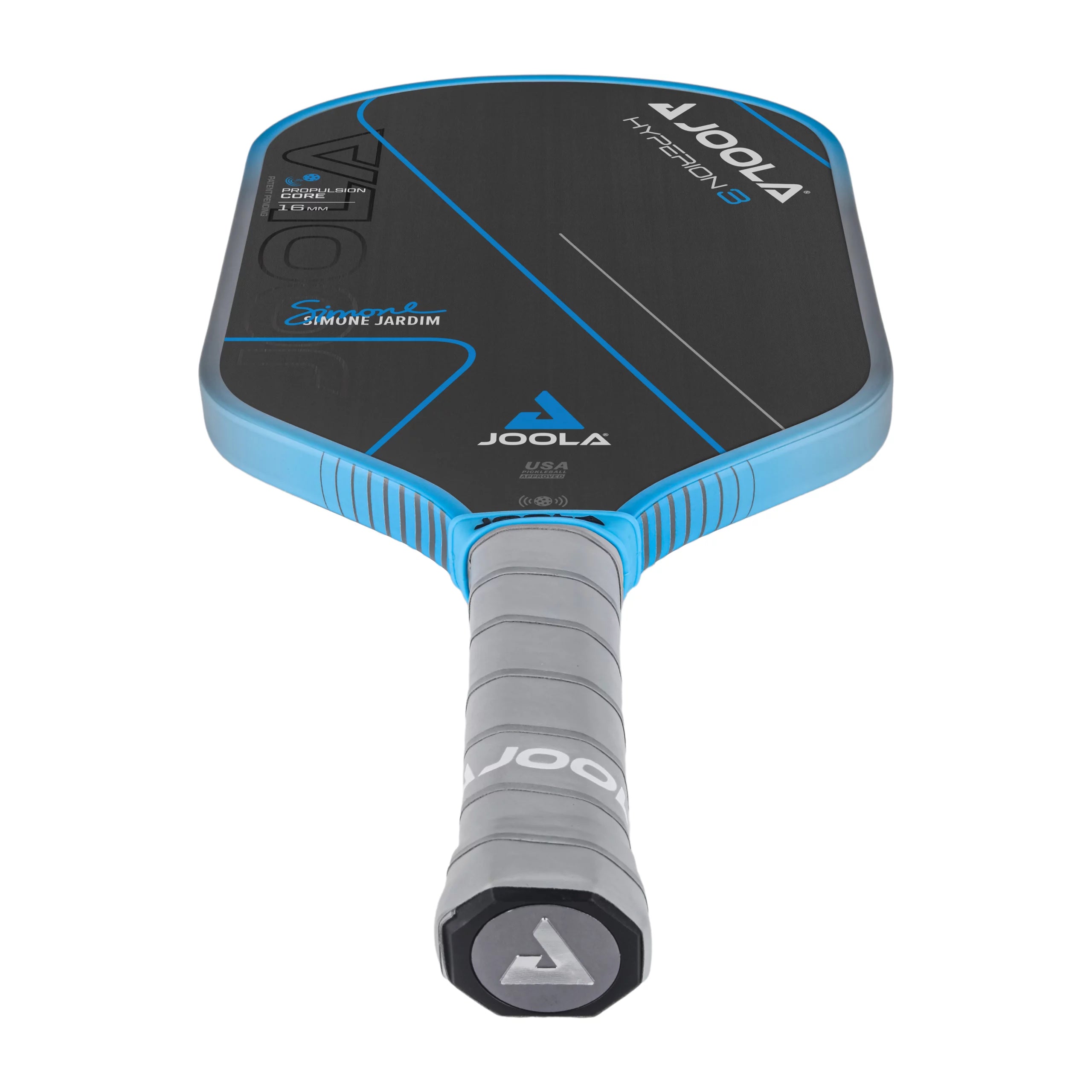 Joola Simone Jardim Hyperion 3 16mm Pickleball Paddle - Premium Carbon Fiber Paddle for Competitive Play & Outdoor Sports - Perfect for Tournaments, Backyard Games & Pickleball Enthusiasts