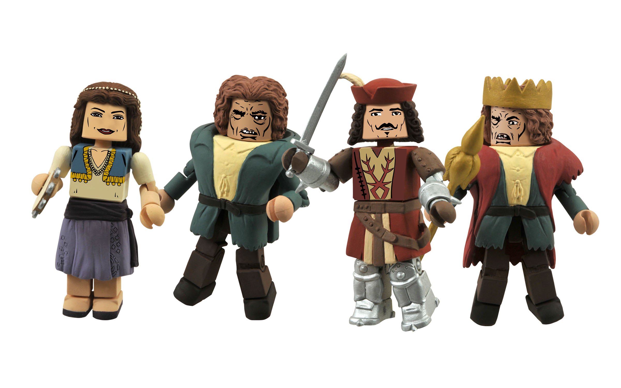 Universal Monsters Minimates The Hunchback Box Set - Diamond Select Toys Collectible Action Figures for Horror Fans & Movie Collectors - Perfect for Display, Gifts & Pop Culture Enthusiasts
