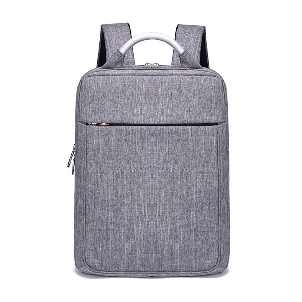 GPPZM Gray Business Briefcase - Waterproof Large Capacity Laptop Backpack for Men & Women - Fits 15.6 Inch Notebook - Perfect for Office, Travel & Outdoor Sports
