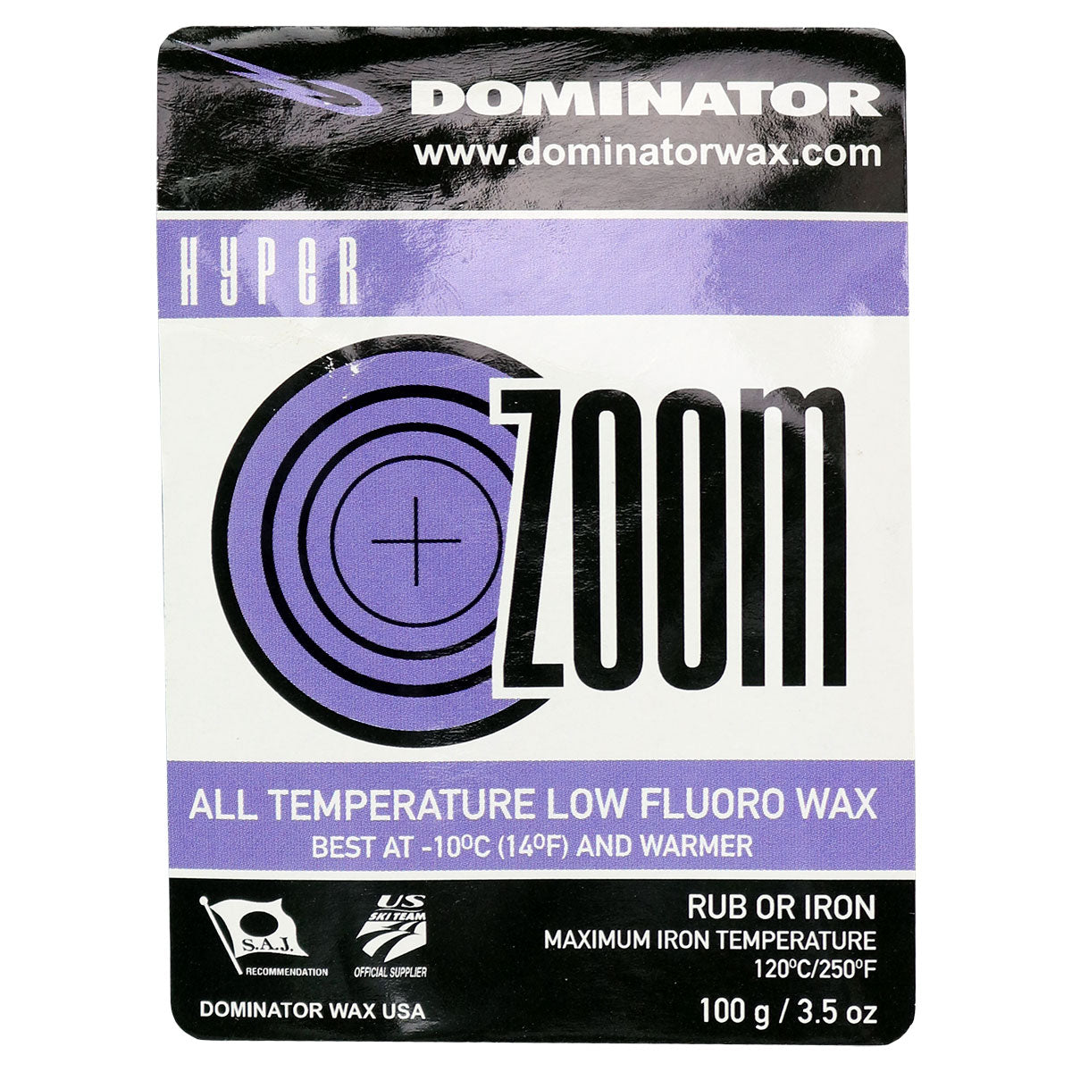 Dominator Hyper ZOOM Wax - Premium Car Wax for Ultimate Shine & Protection - Perfect for Detailing, Show Cars & Daily Drivers