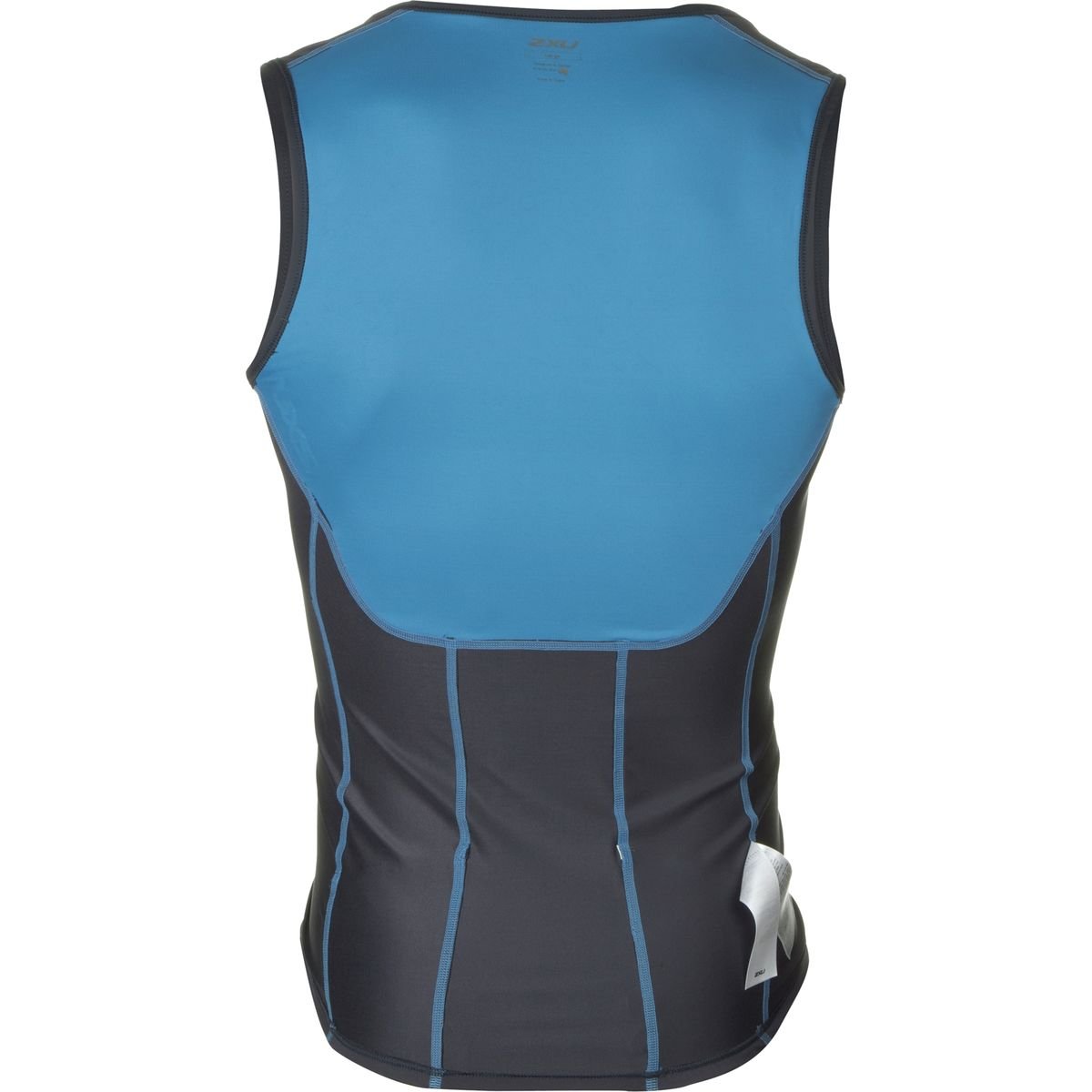 2XU Men's Elite Compression Tri Singlet - High-Performance Triathlon Top for Cycling, Running & Swimming - Moisture-Wicking & Breathable Workout Shirt for Athletes