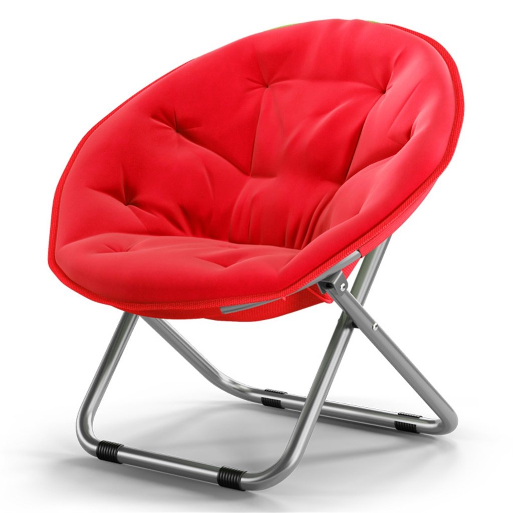 Premium Folding Recliner Chair - Large Round Sun Lounger, Lazy Chair for Patio, Beach, Poolside & Indoor Relaxation | Sturdy Bar & Sofa Style Outdoor Furniture