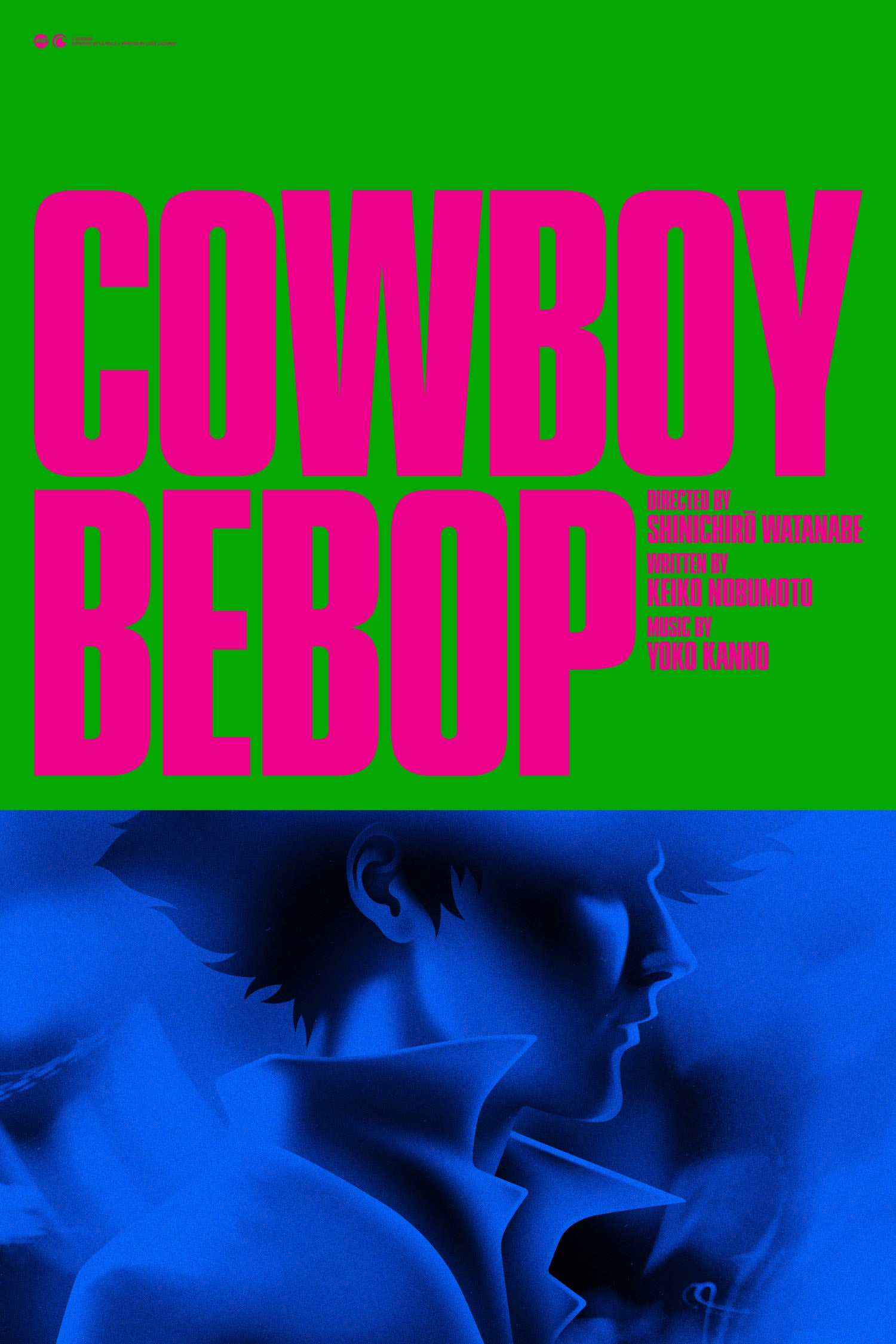 Vintage Cowboy Bebop Anime Poster - Jazz Club Scene Wall Art Decor for Bedroom, Living Room & Office | Anime Gift for Fans