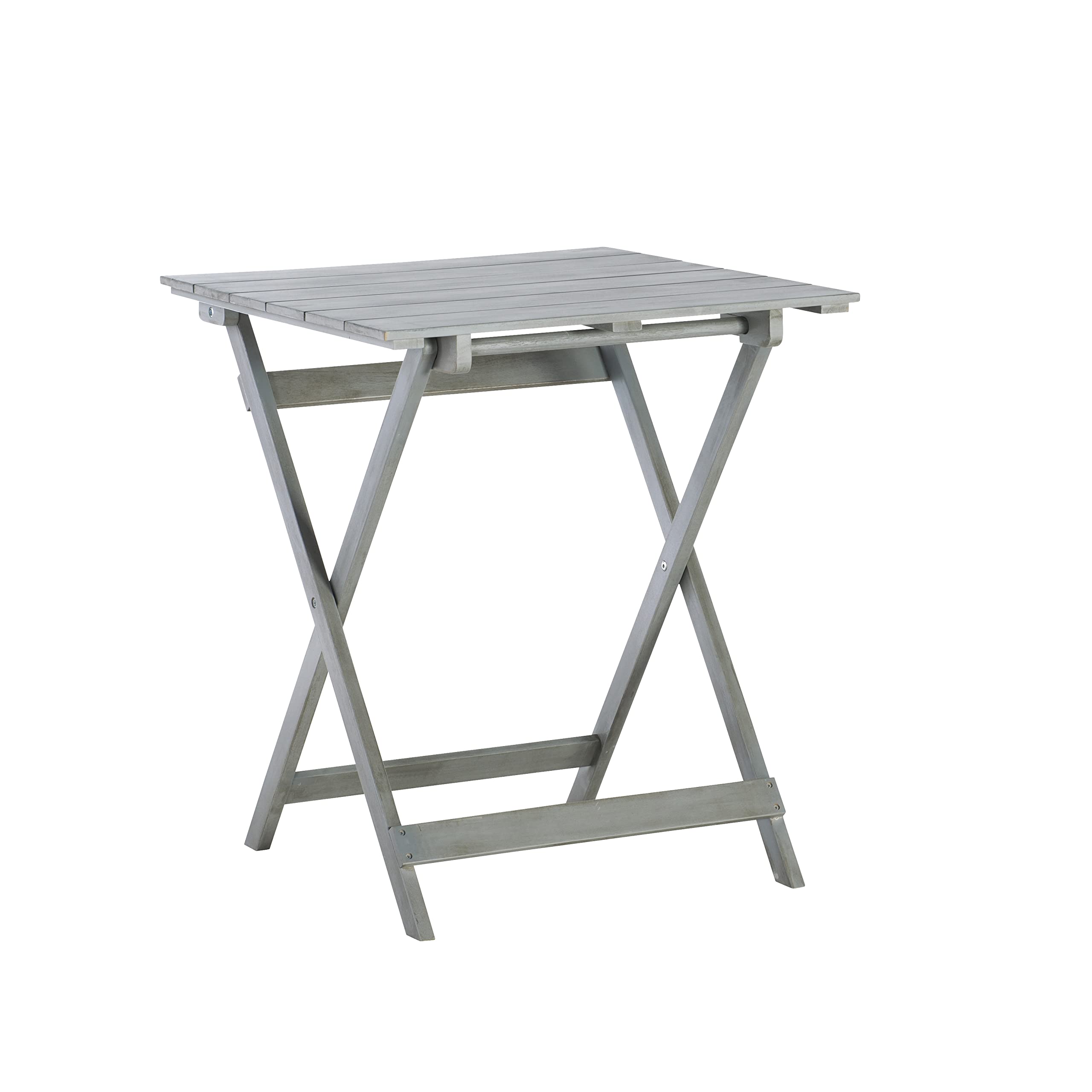 Linon Home Décor Caitlyn Gray 3-Piece Square Coffee Table Set for Living Room, Lounge & Office - Modern Side Tables with Storage Shelf