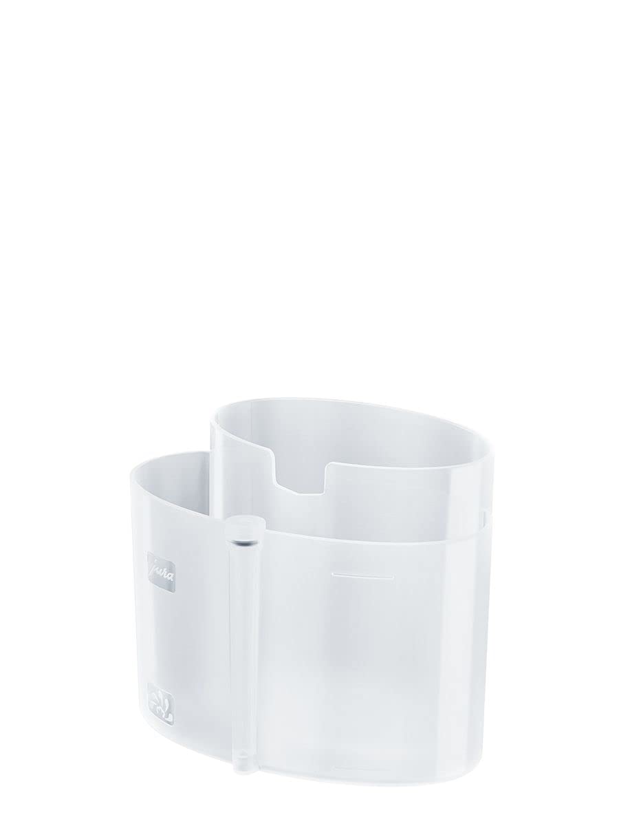 Jura Milk System Cleaning Container - 1 Pack, White | Compatible with Jura Coffee Machines | Perfect for Daily Cleaning & Maintenance