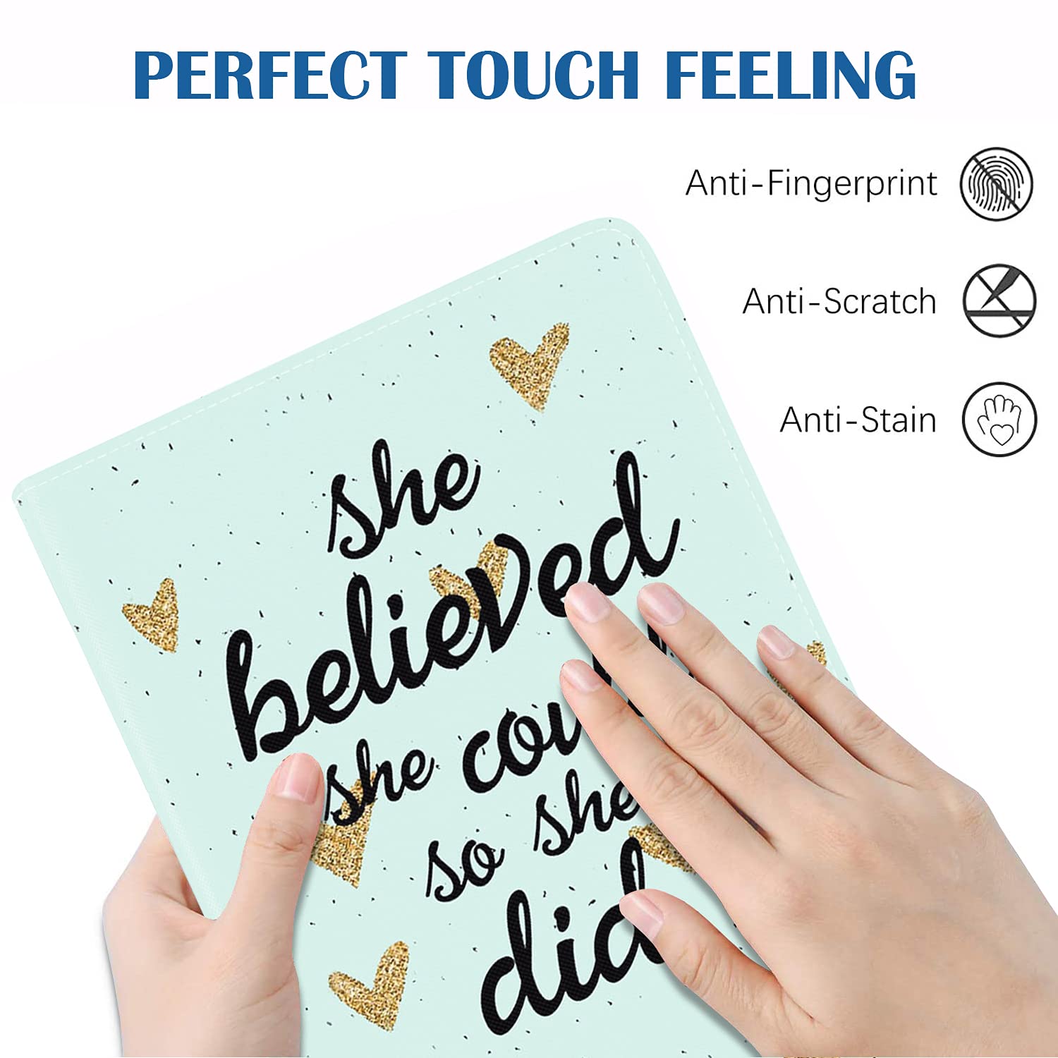 Inspirational Quote iPad Case - 