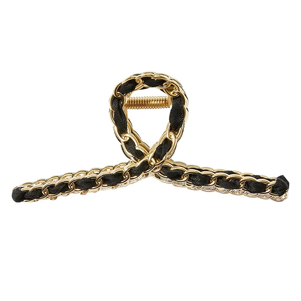 QZH Fashion Women's Geometric Metal Hair Claw Clip - Large Decorative Hairpin & Headband for Women - Perfect for Parties, Weddings, and Everyday Styling