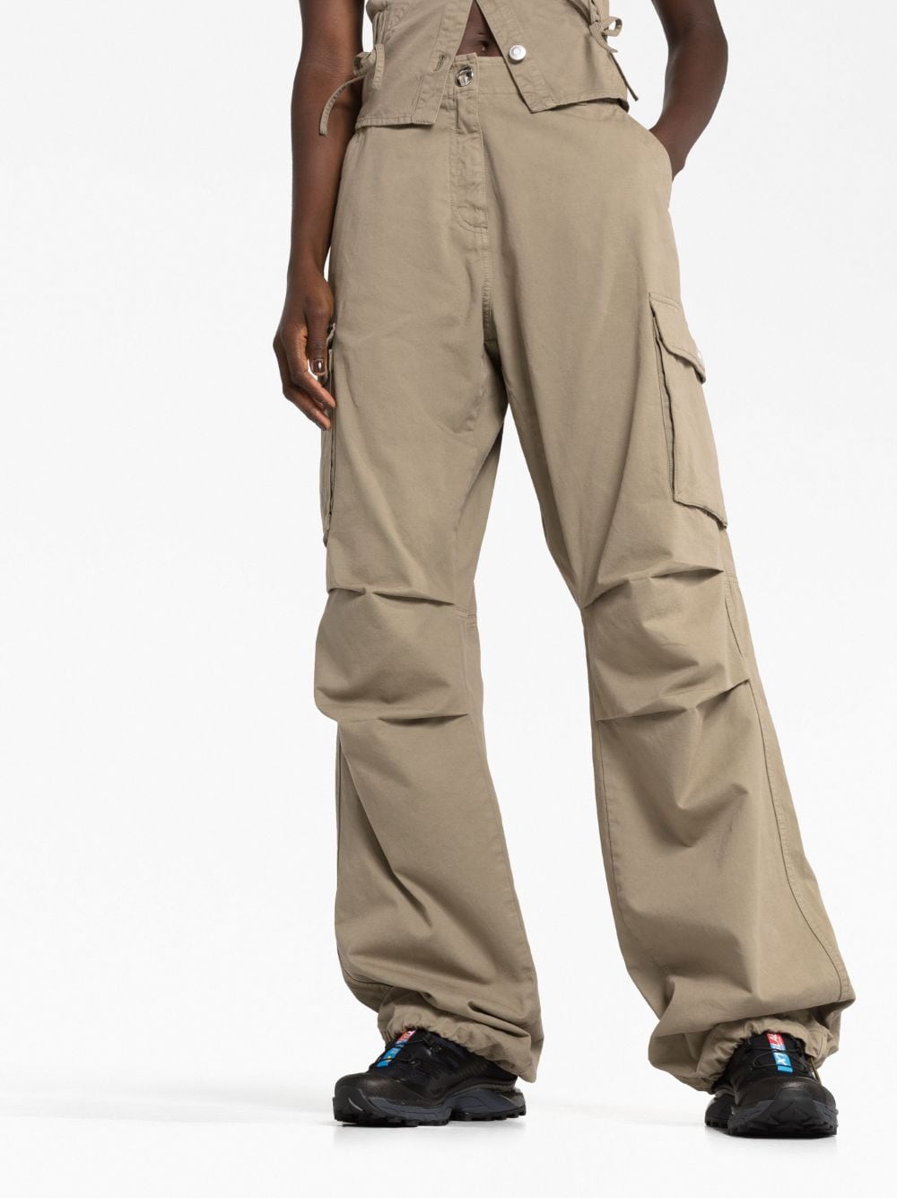 Coperni Women's High-Waisted Trousers - Stylish Slim Fit Pants for Office & Casual Wear | Perfect for Work, Travel & Everyday Outfits