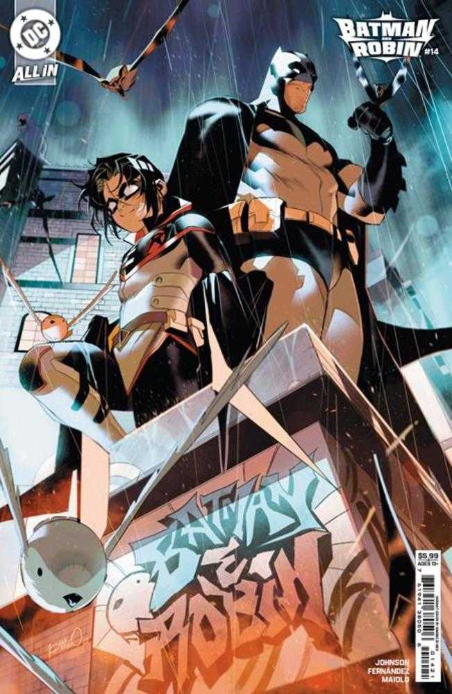 Batman And Robin #14 Cover B Simone Di Meo Card Stock Variant - DC Comics Collector's Edition - Perfect for Comic Book Displays & Fan Collections