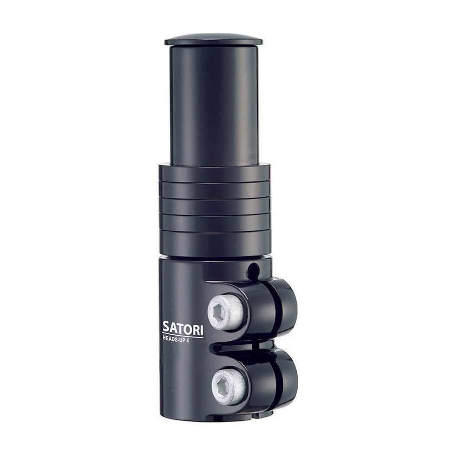 EVO Heads Up Stem Extender - Bicycle Handlebar Riser for Comfortable Riding | Perfect for Mountain Bikes, Road Bikes & Commuting