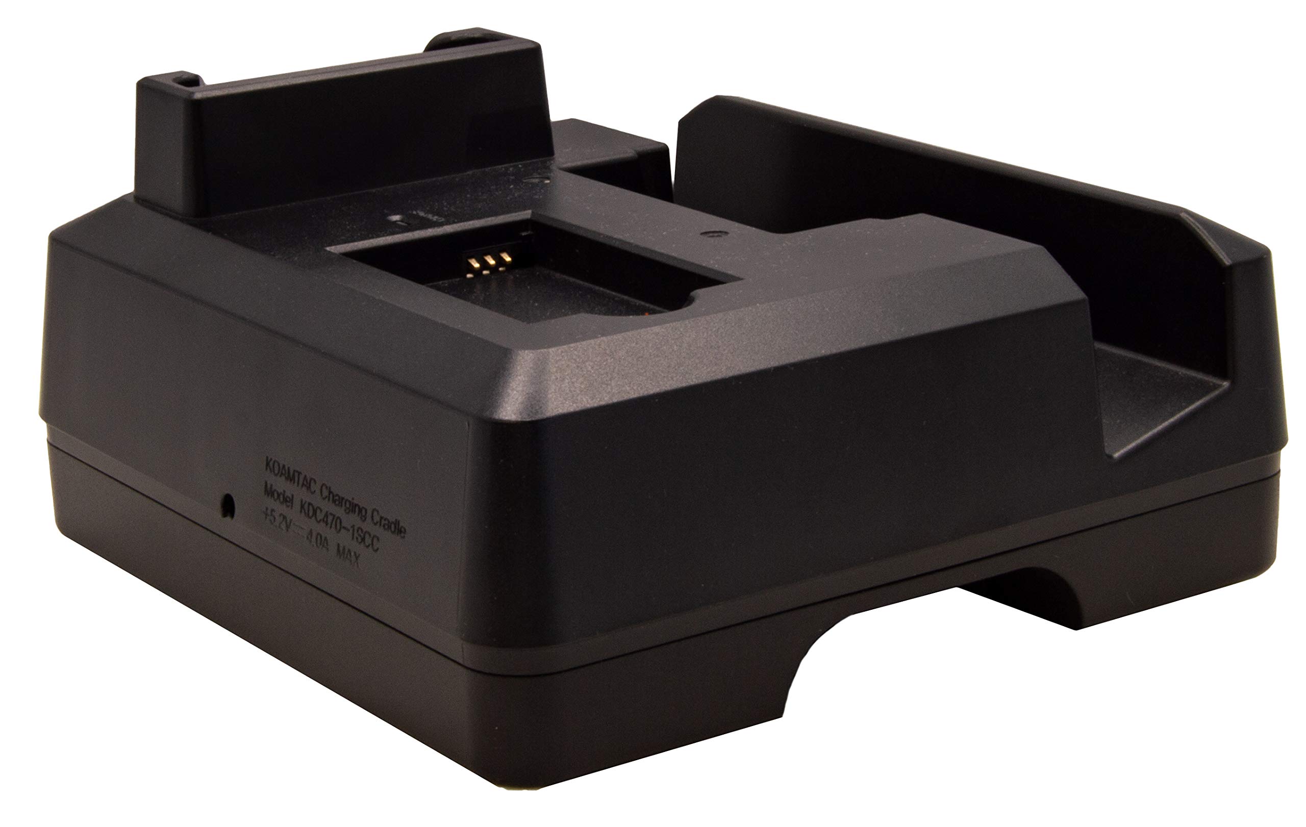 1-Slot Charging Cradle with Extended Battery Slot for KDC470 - Fast Charging Dock Station for Police Radios - Perfect for Law Enforcement & Security Professionals On Duty