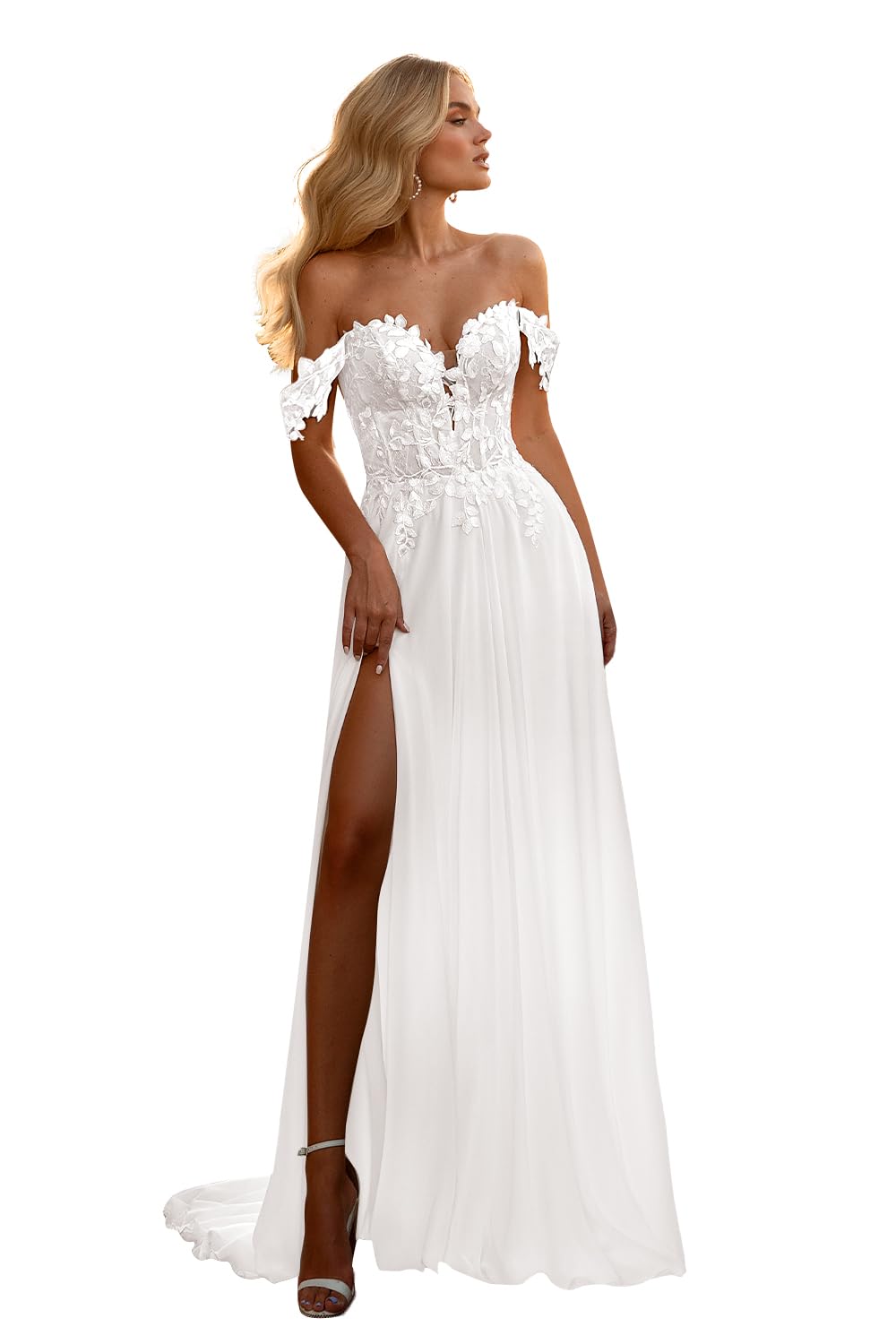 2025 Boho Beach Wedding Dresses for Women - Elegant Lace Bridal Gowns for Outdoor & Destination Weddings | Perfect for Beach, Garden & Bohemian Ceremonies