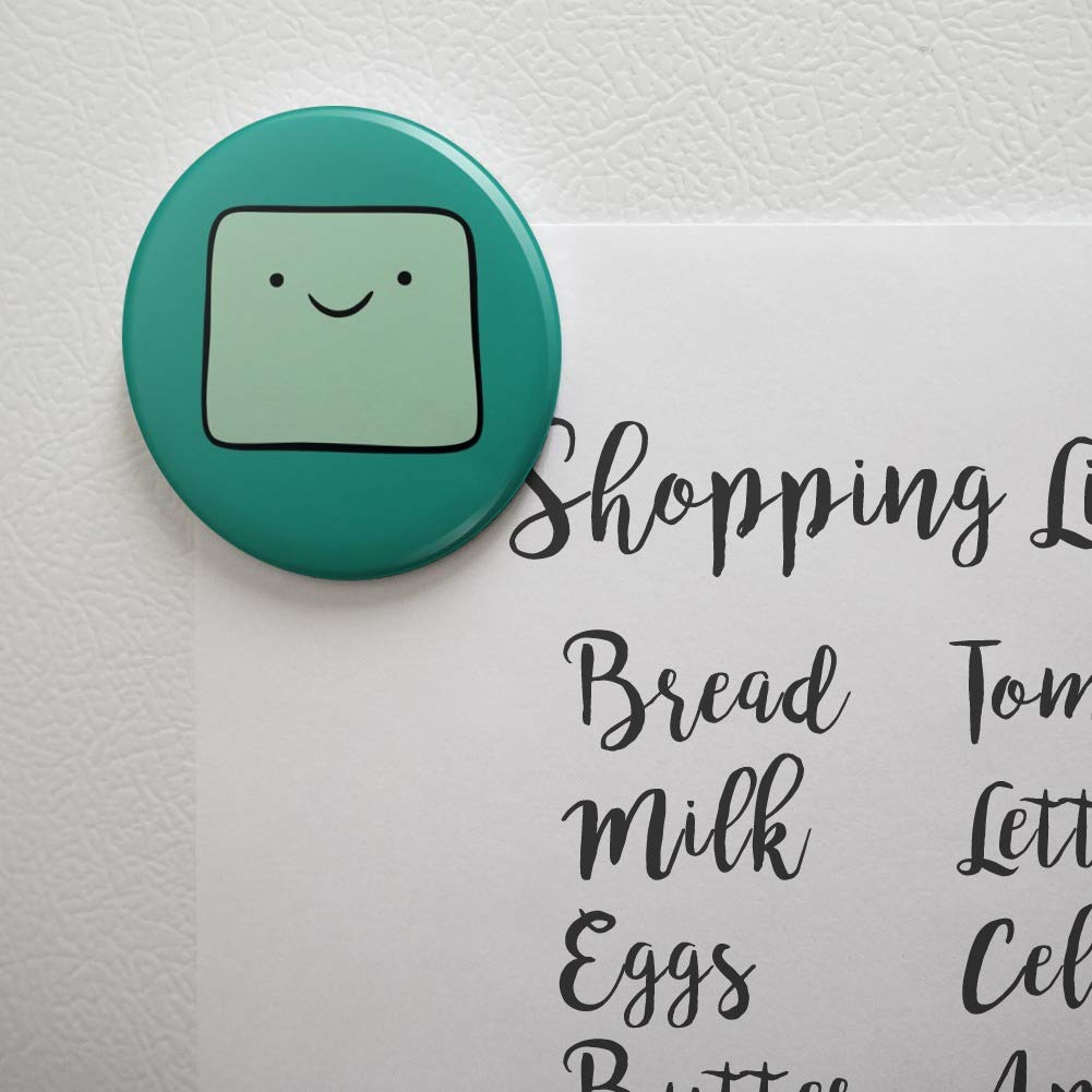Adventure Time BMO Head Refrigerator Magnet - Cute Cartoon Kitchen Decor for Fans, Perfect for Fridge, Locker & Office Use