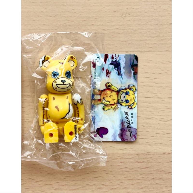 Bearbrick Series 16 SF Nuigurumaa Sewing Human 100% Collectible Figure - Perfect for Anime Fans, Home Decor & Gift Giving