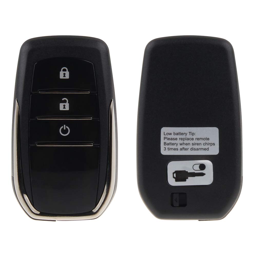 EASYGUARD EC009-T2 PKE Smart Car Alarm System - Keyless Entry, Remote Start, Push Button Ignition & Vibration Sensor | Universal Vehicle Security for Parking, Night Driving & Theft Protection
