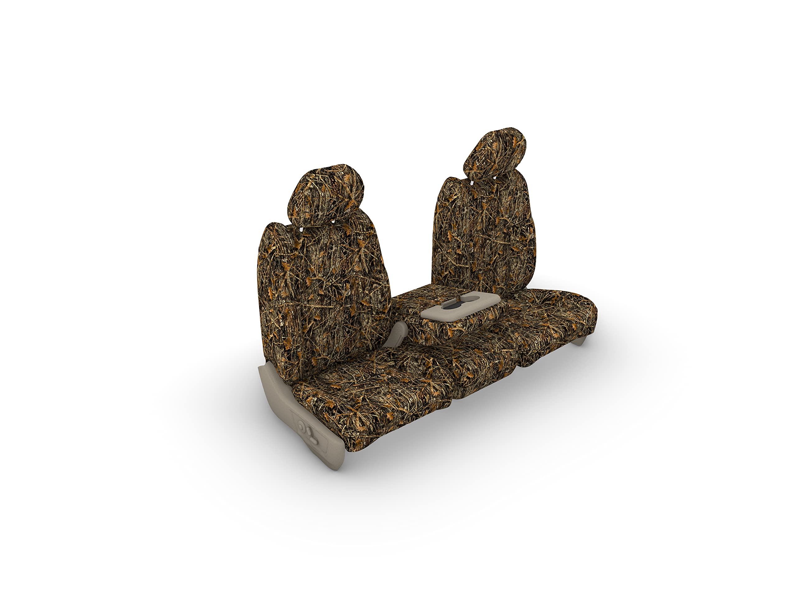 Durafit Seat Covers C1143/C1142 Conceal Camo Endura for Chevy Silverado Front & Rear Seat Set - Waterproof & Durable Car Seat Protectors for Off-Roading, Hunting & Daily Commute