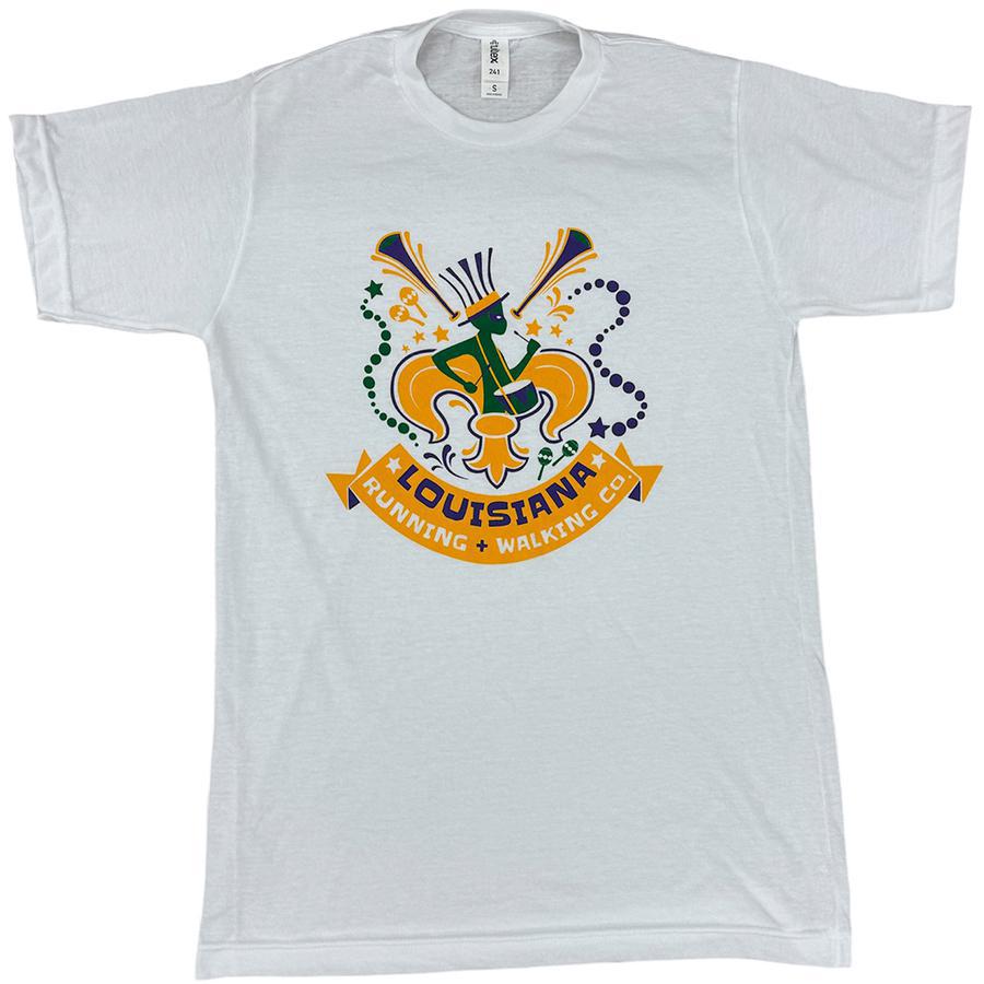 Limited Edition 2025 LRWC Mardi Gras T-Shirt - Vintage Carnival Design Cotton Tee for Festivals, Parties & Casual Wear