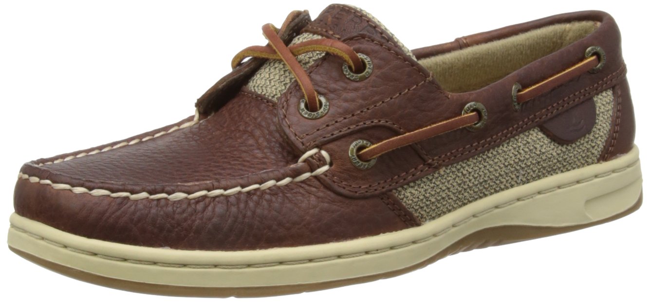 Sperry Women's Bluefish Boat Shoes - Comfortable Non-Slip Deck Shoes for Sailing, Boating & Casual Wear | Water-Resistant Leather Boat Shoes for Women