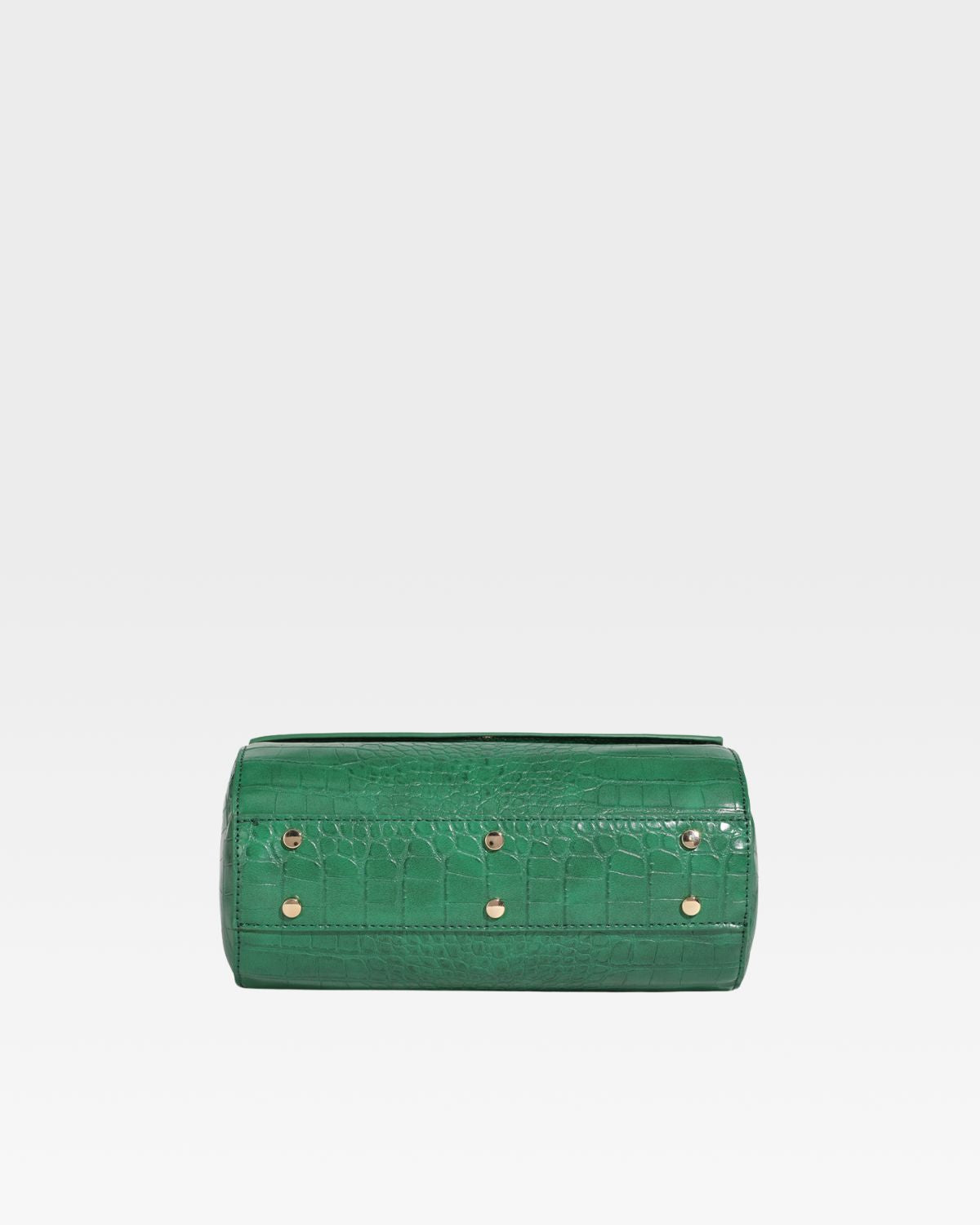 Emerald Green Barrel Purse for Women - Stylish Crossbody Bag for Everyday Use, Travel & Shopping