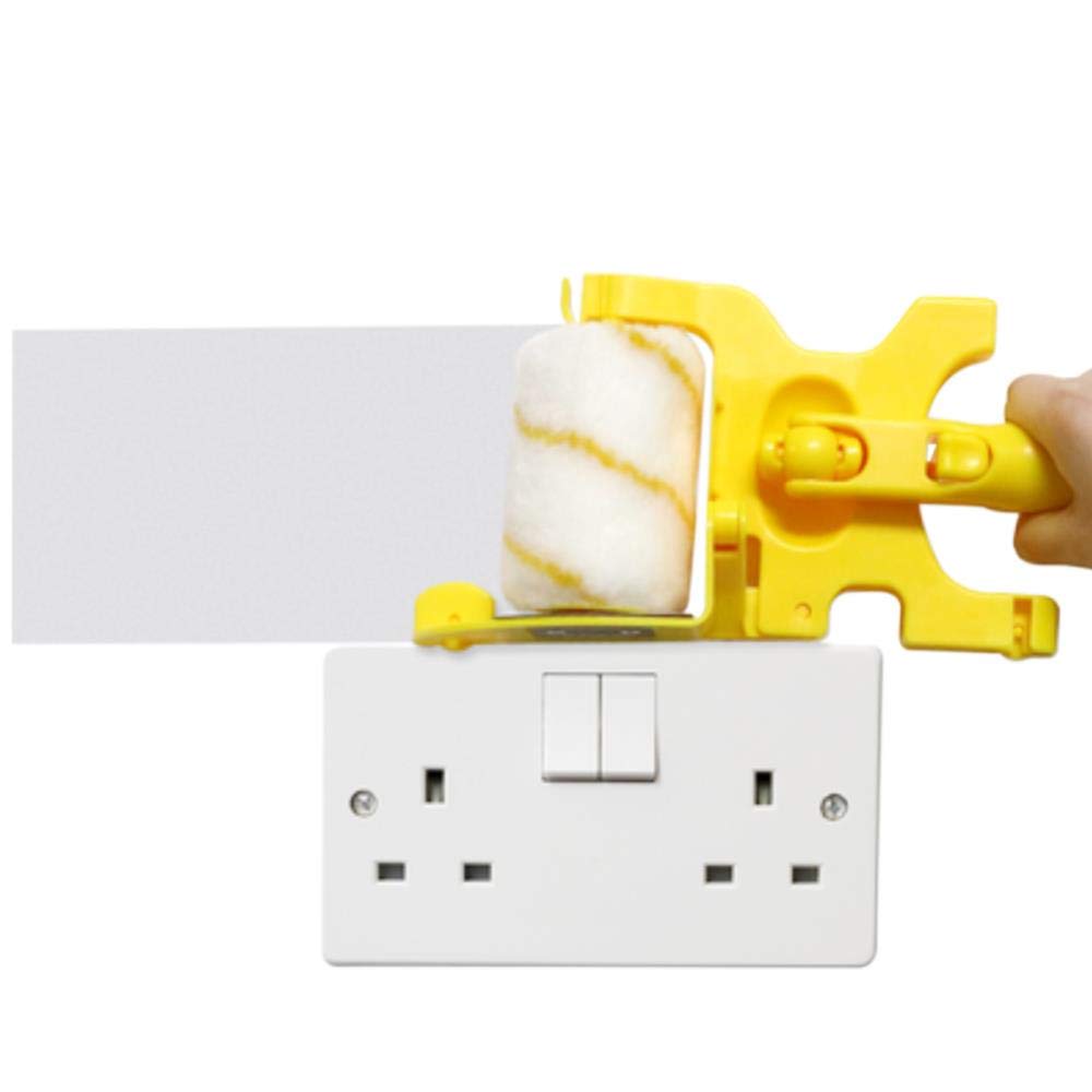 Clean-Cut Paint Edger Roller Brush - Professional Wall Treatment Painting Tool for Walls, Ceilings & Doors | Perfect for DIY Home Improvement & Professional Painting Projects