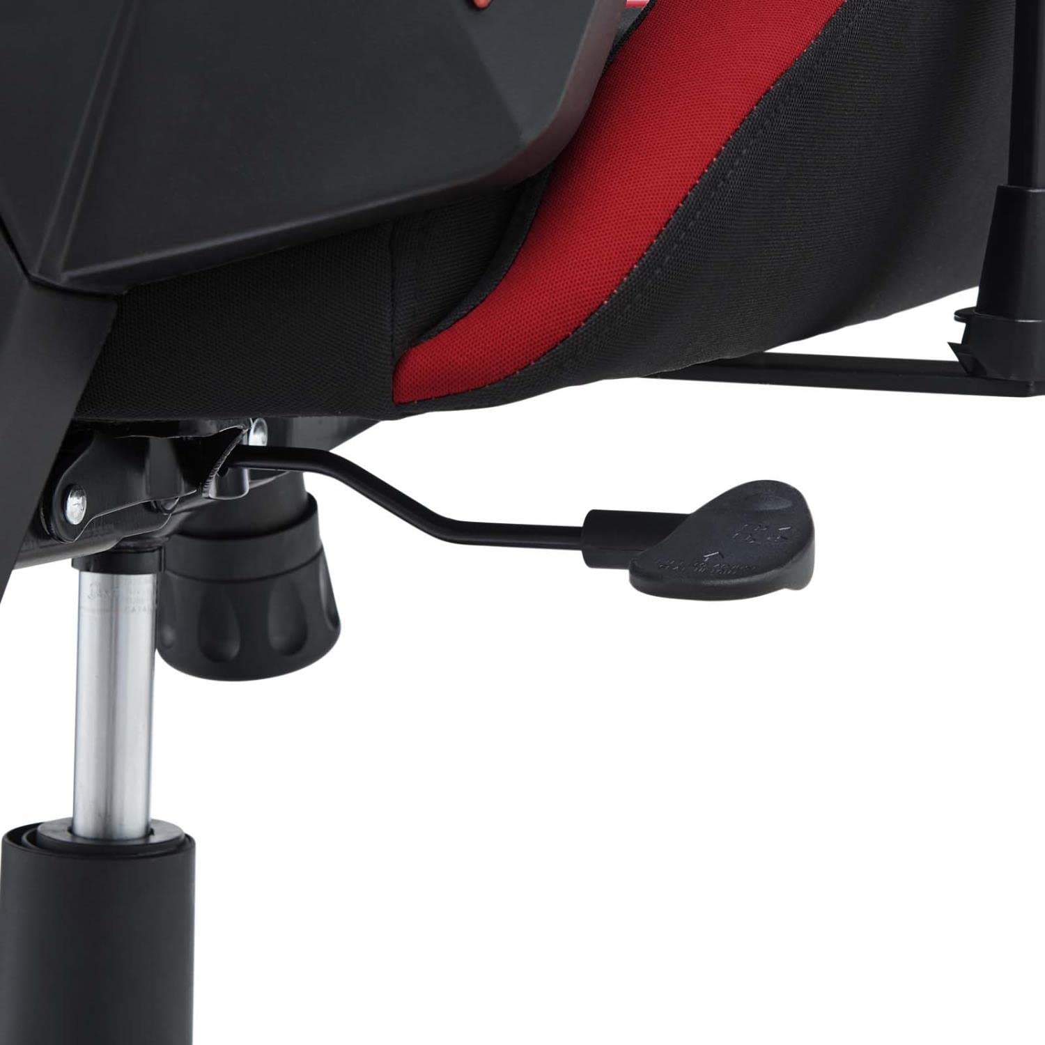 Modway Speedster Ergonomic Mesh Gaming Chair - Adjustable Height Office Desk Chair with Lumbar Support for PC Gaming & Work (Black/Red) - Perfect for Home Office, Gaming Setup & Long Work Sessions