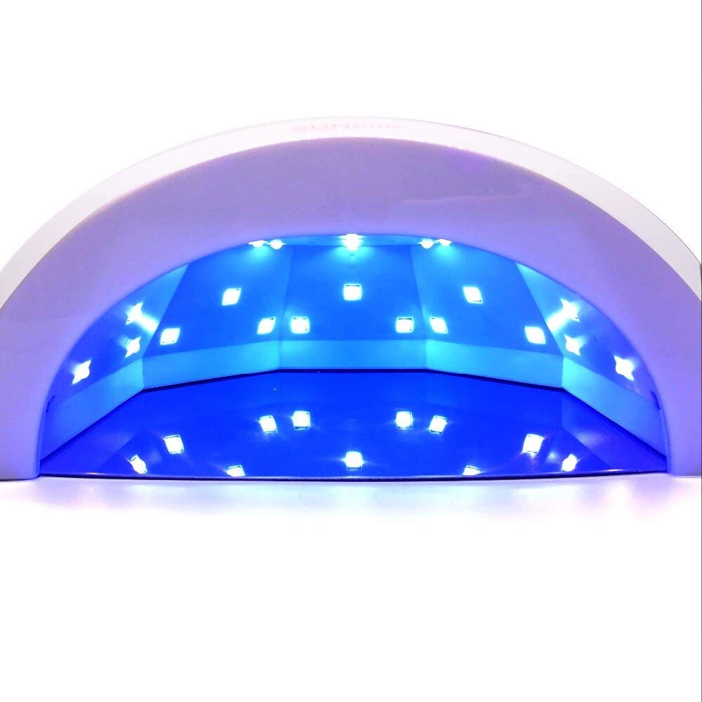 Professional 48W/24W LED UV Nail Lamp for Gel Polish Curing - Fast Drying Nail Art Light for Fingernails & Toenails - Perfect for Home & Salon Manicures & Pedicures