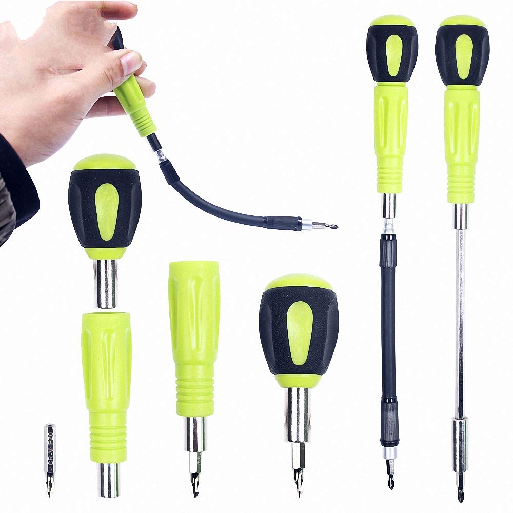 53 in 1 Magnetic Screwdriver Set - Precision Multi-bit Tool Kit for Phone, PC & Electronics Repair | Professional Household Hand Tools for DIY & Home Improvement Projects
