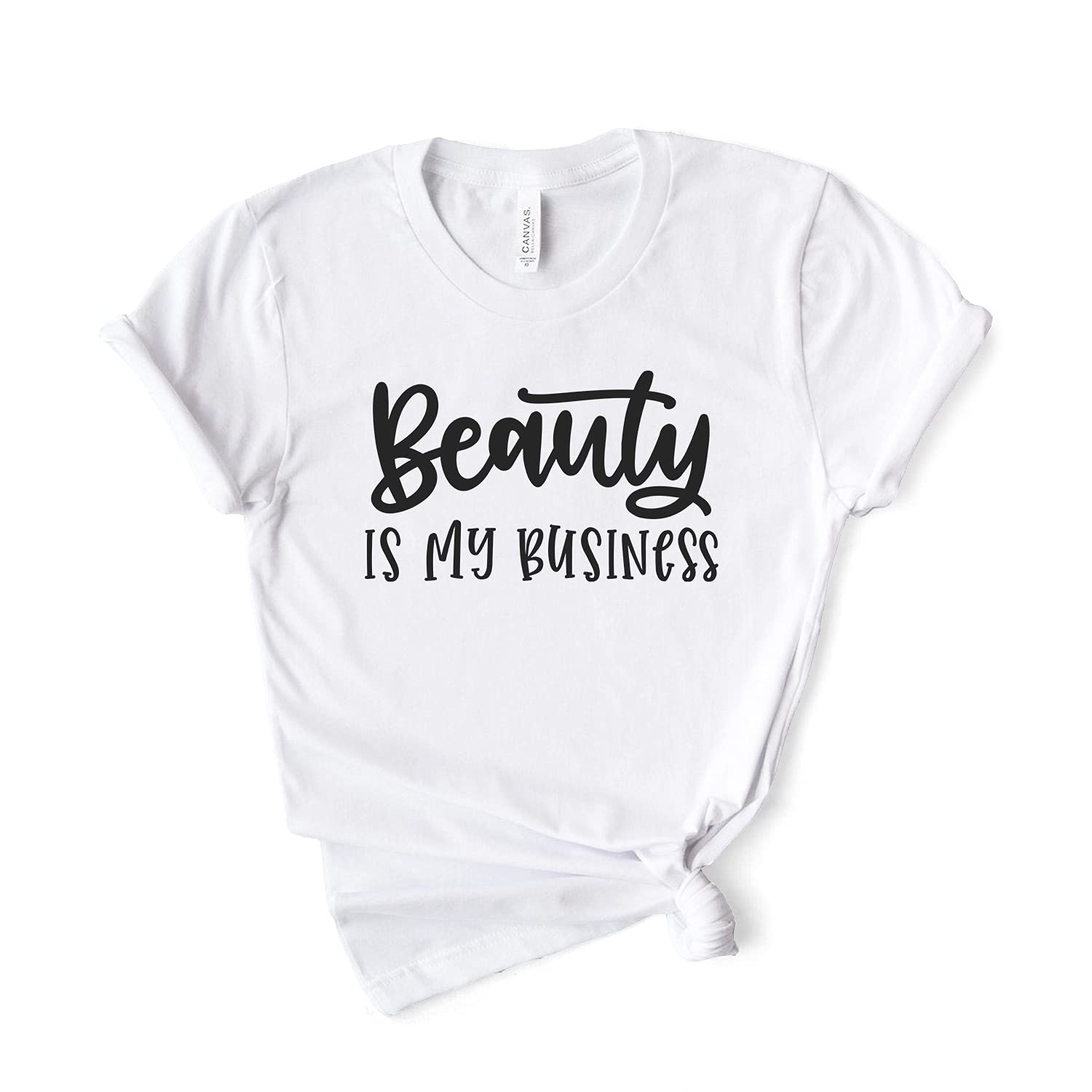 Beauty School T-Shirt | Cosmetologist & Esthetician Apparel | Makeup & Skincare Unisex Tee for Beauty Professionals - Softstyle Comfort Fit for Salon, Spa & Beauty School