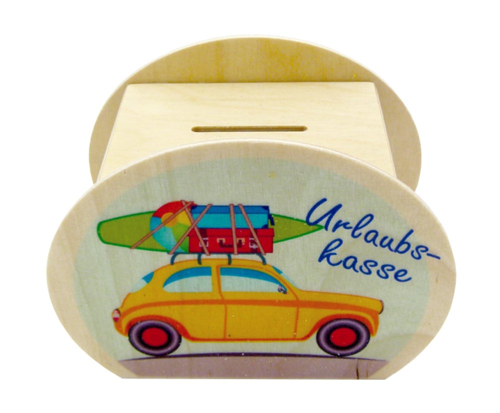 14551 Holiday Fund Money Box - Christmas Savings Jar for Kids & Adults - Perfect for Holiday Gift Saving & Piggy Bank Decor