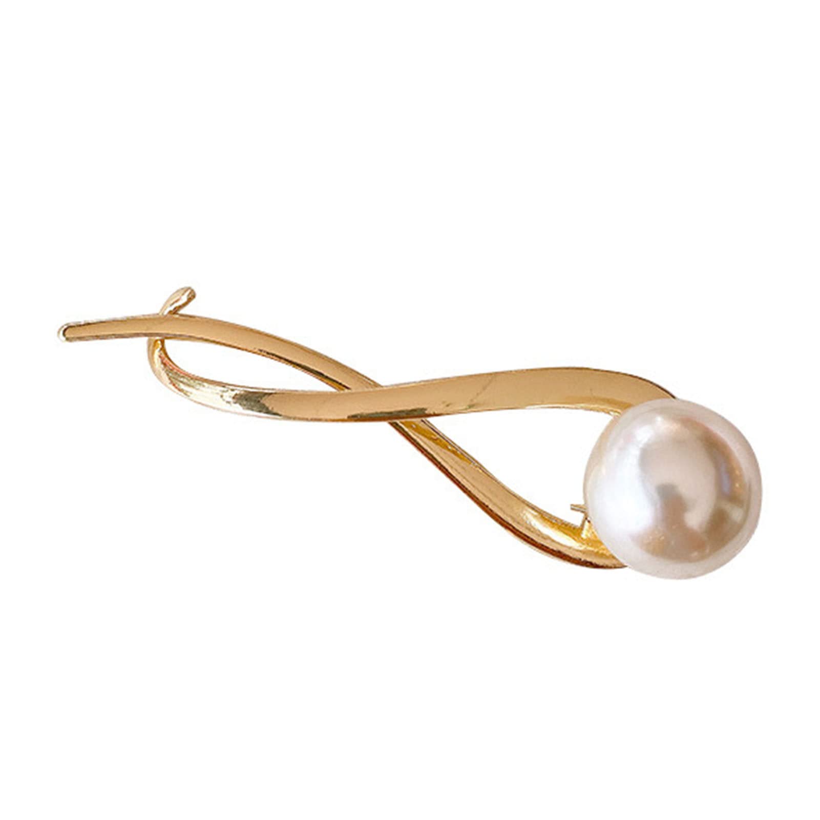 Pearl Hair Clip for Women - Japanese Korean Style Hair Accessories for Parties & Weddings