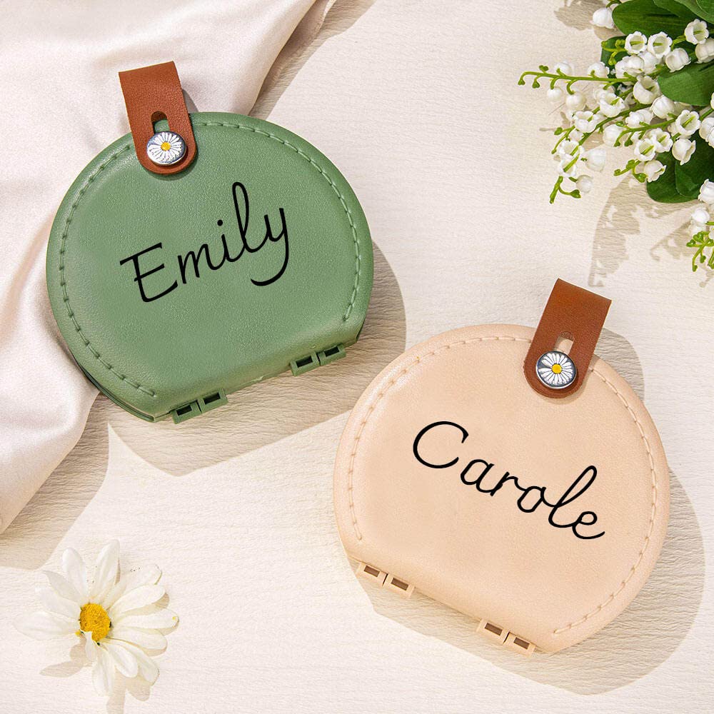Personalized Sewing Box with Birth Flower & Floral Letter Initial - Portable Craft Storage Organizer for Sewing Kits, Needles & Threads | Perfect for DIY Projects, Home Crafting & Gift Giving