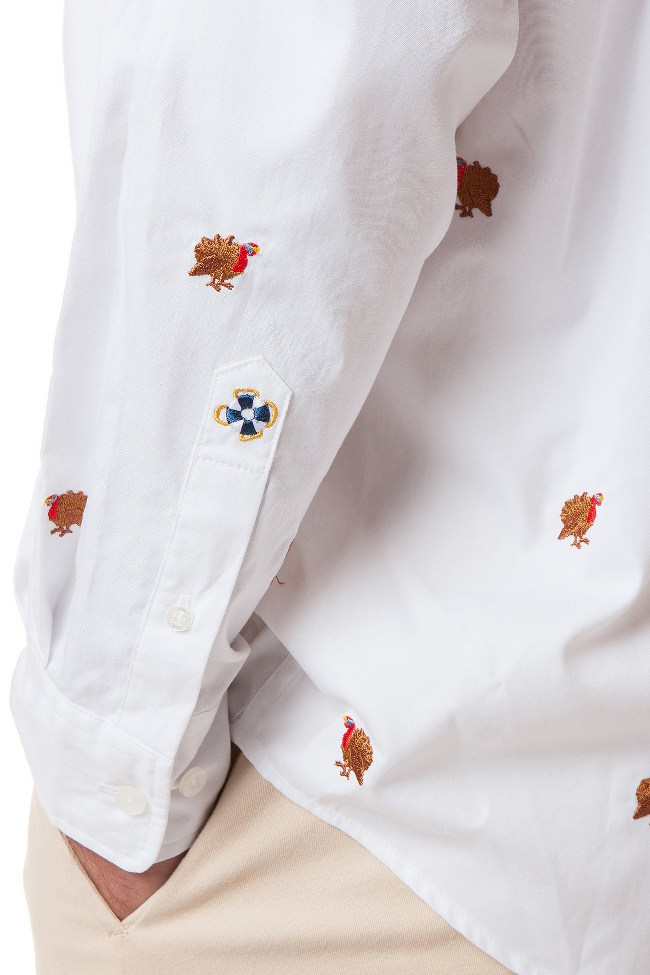 Men's Classic White Oxford Shirt - Straight Wharf Premium Cotton Button Down for Business Casual & Office Wear