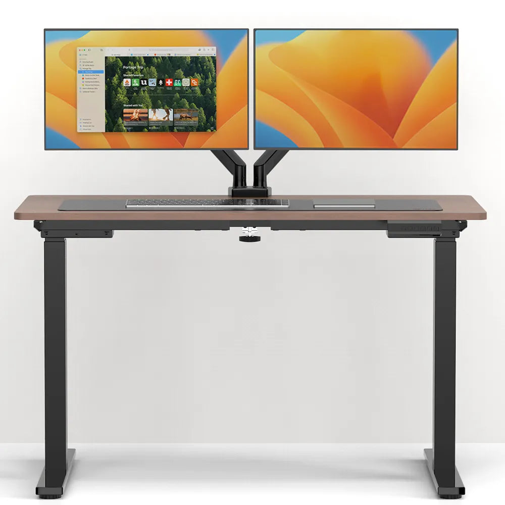 XTFlex S6 Dual Monitor Arm - Adjustable Ergonomic Stand for 13-32 Inch Screens - Perfect for Home Office, Gaming & Workspace Setup