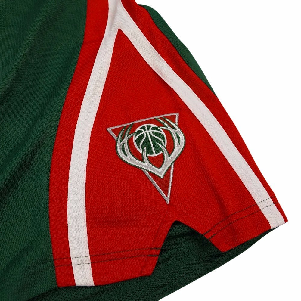 Adidas Milwaukee Bucks NBA Green Authentic On-Court Climacool Team Game Shorts for Men - Breathable Basketball Shorts for Game Day & Casual Wear
